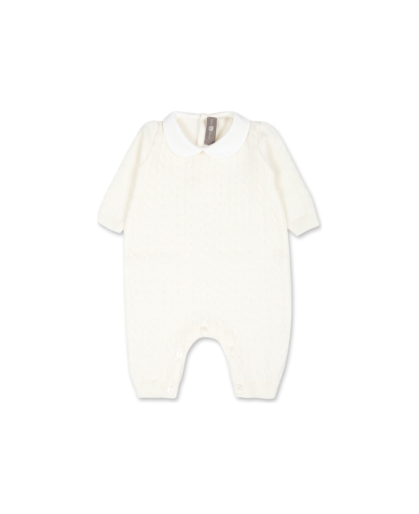 Little Bear White Babygrow For Babykids - White