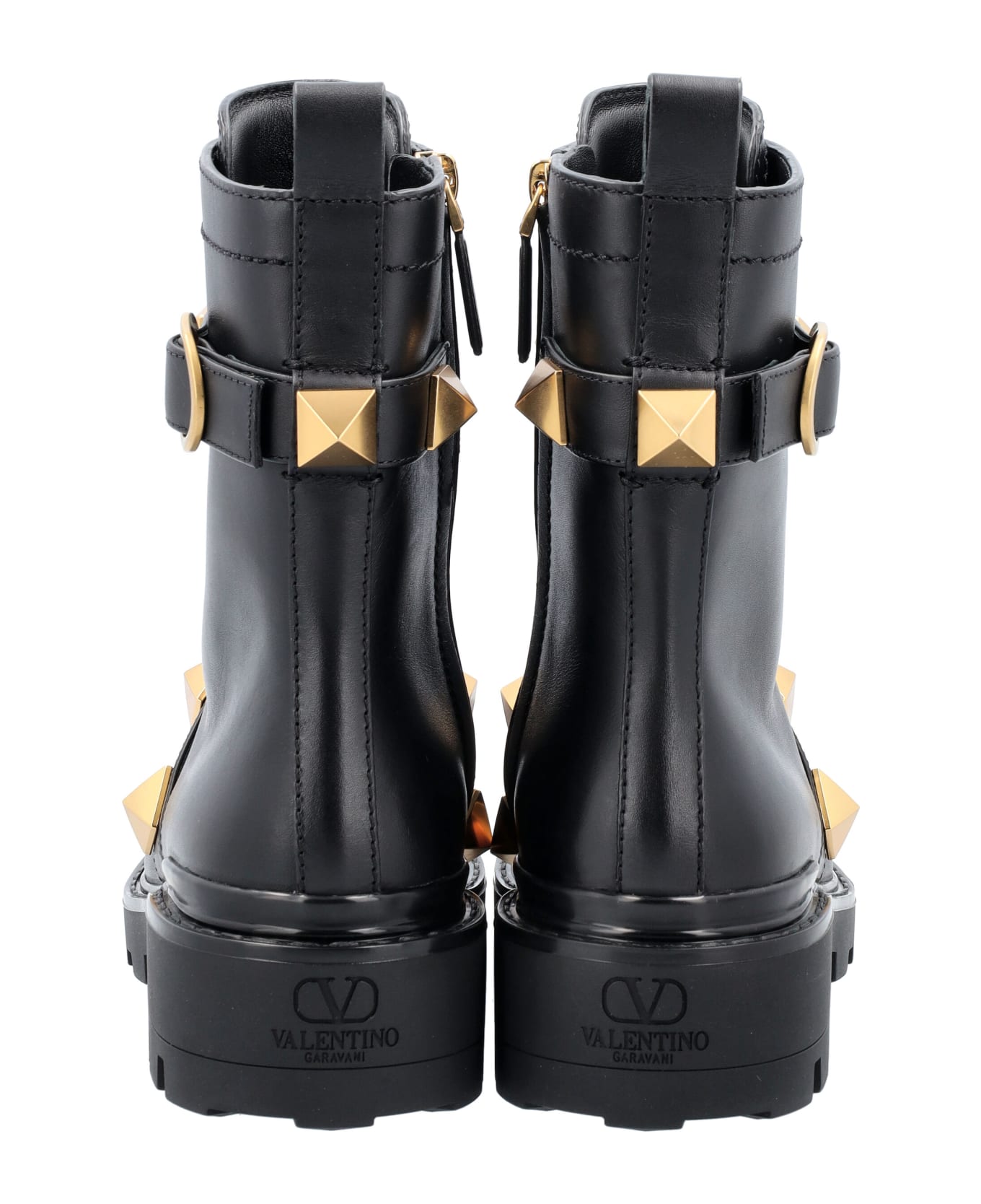 Valentino Garavani Roman Stud Combat Boot