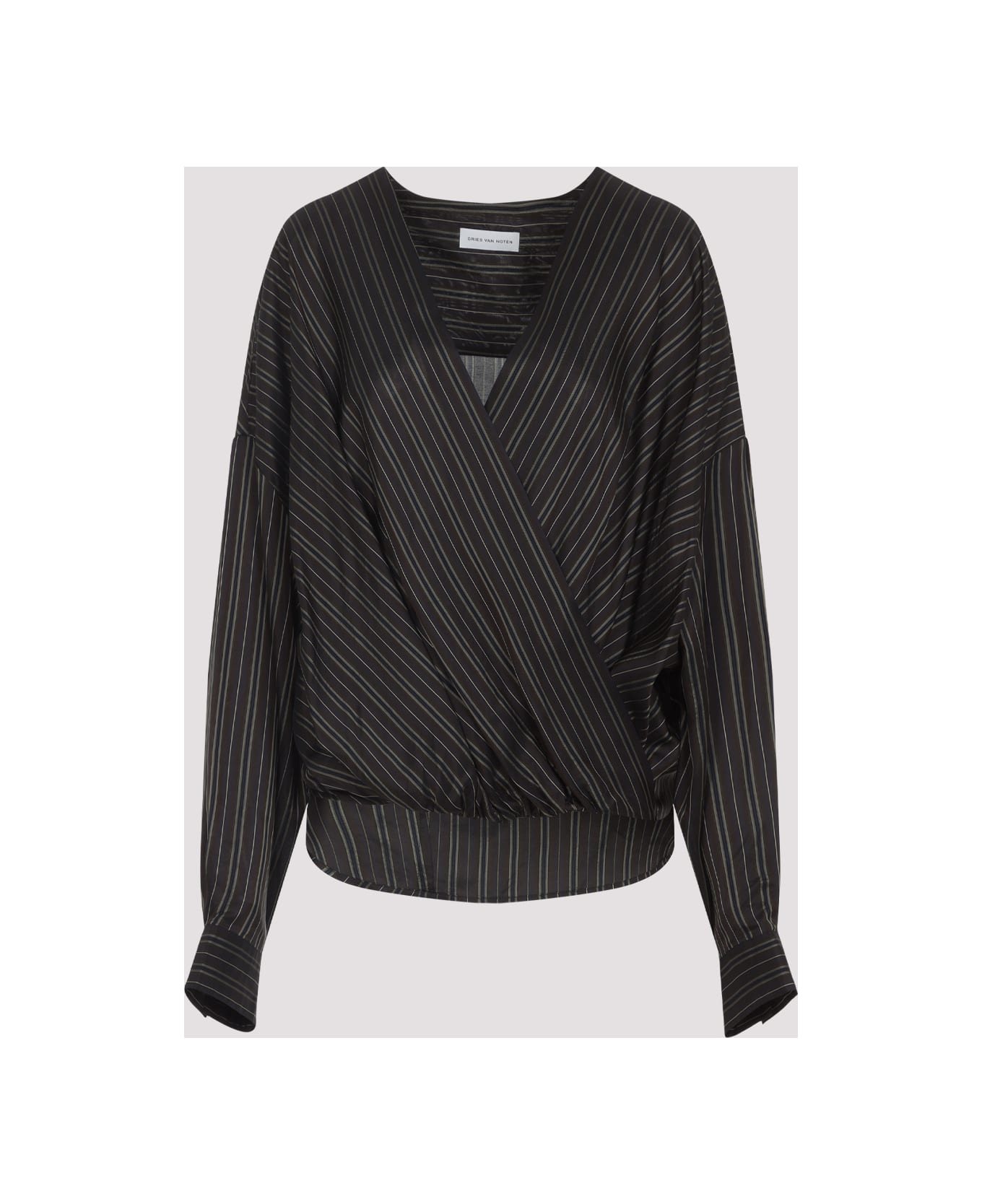 Dries Van Noten Camiel Blouse - Brown