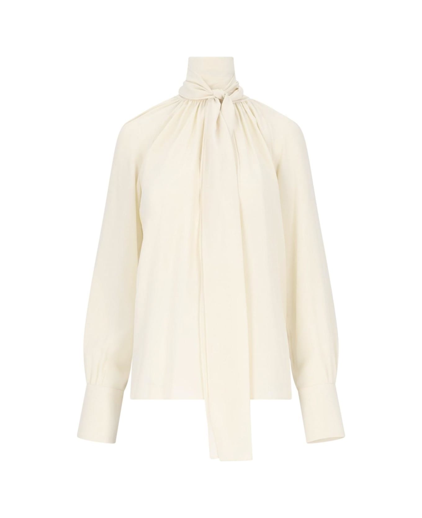 Givenchy Shirt With Ruffles - WHITE