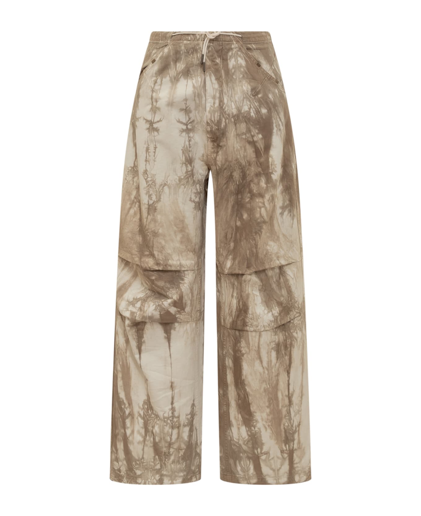 DARKPARK Daisy Milit Trousers - BEIGE/OFF-WHITE ボトムス