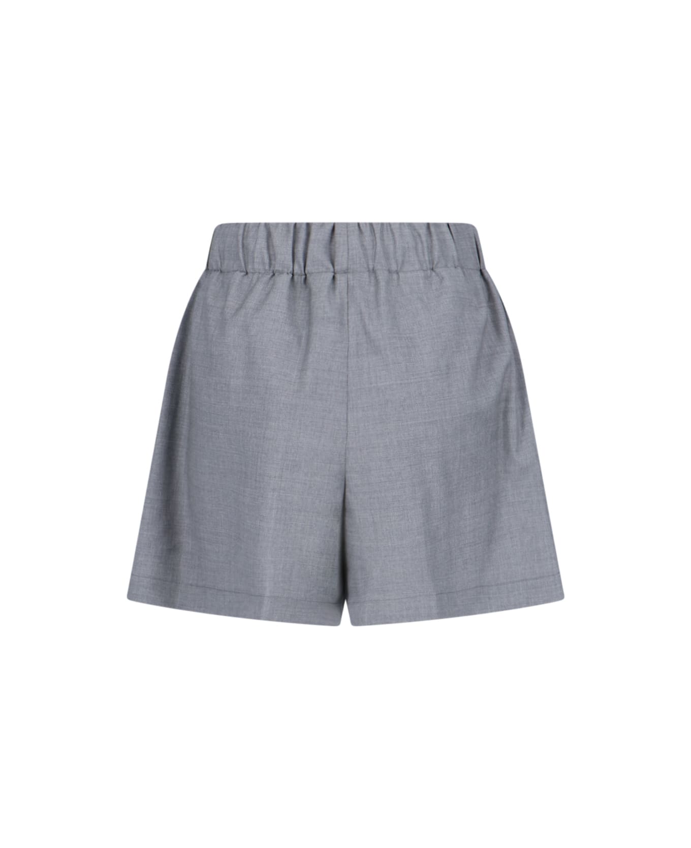 Sa Su Phi Track Shorts - Gray
