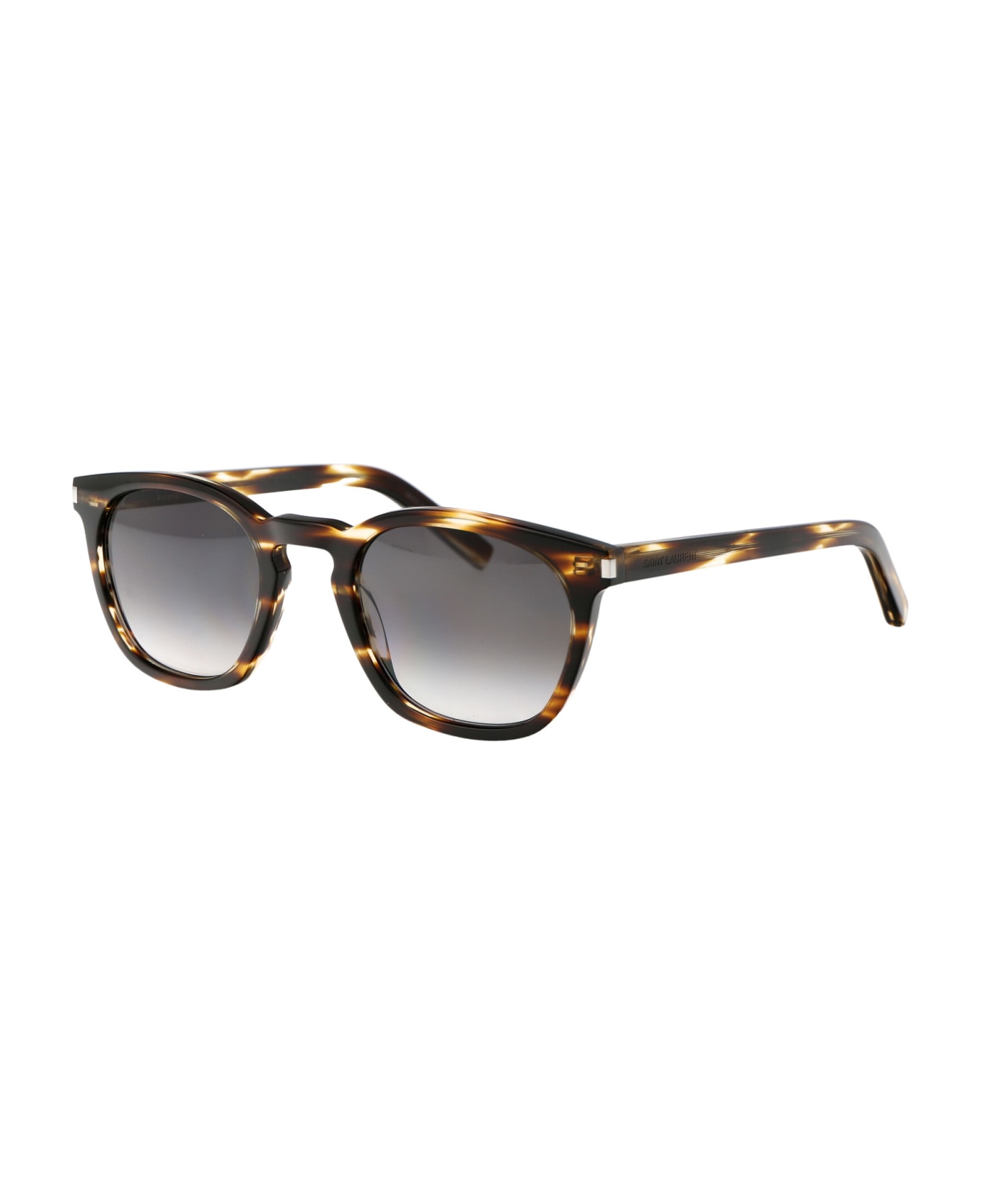 Saint Laurent Eyewear Sl 28 Sunglasses - 045 HAVANA HAVANA GREY