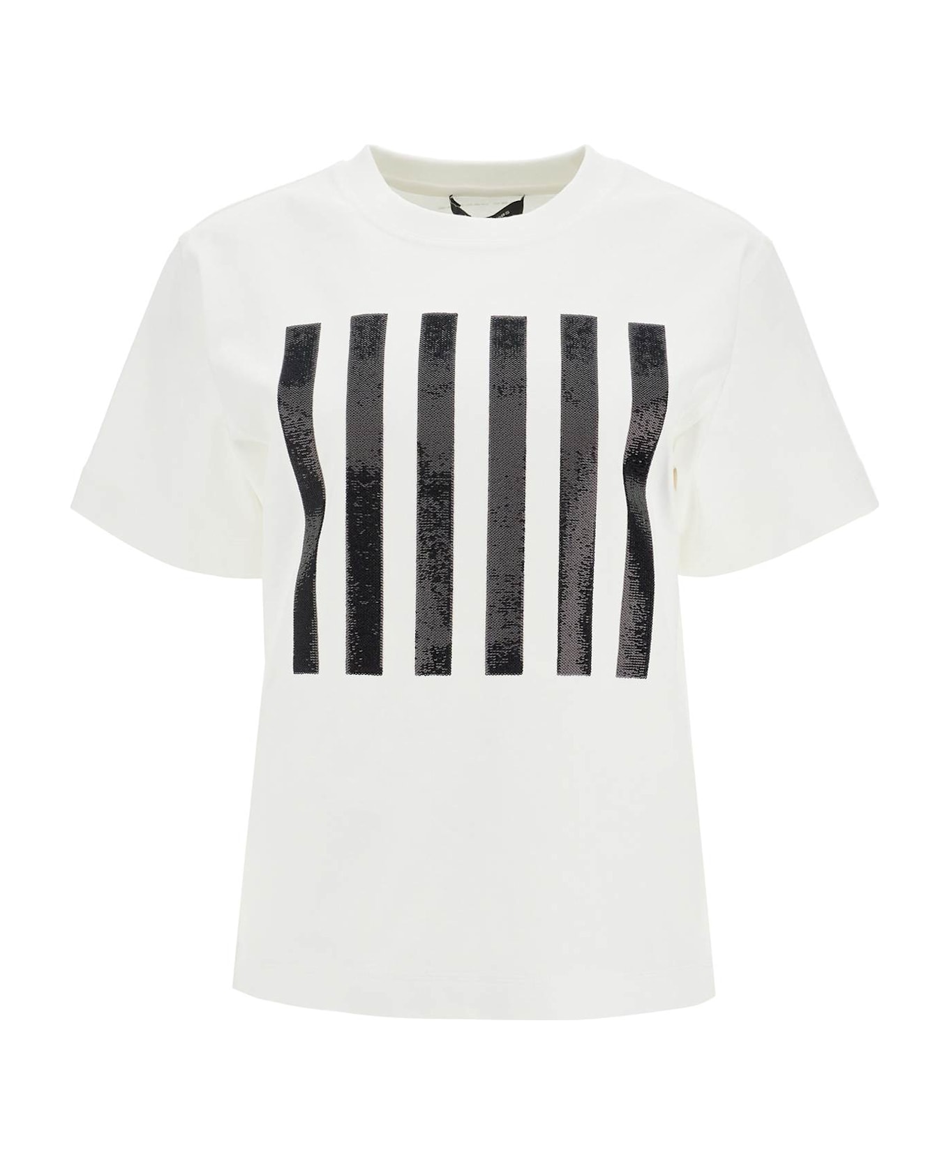 Marc Jacobs T-shirt The Stripe Box Tee - WHITE (White)