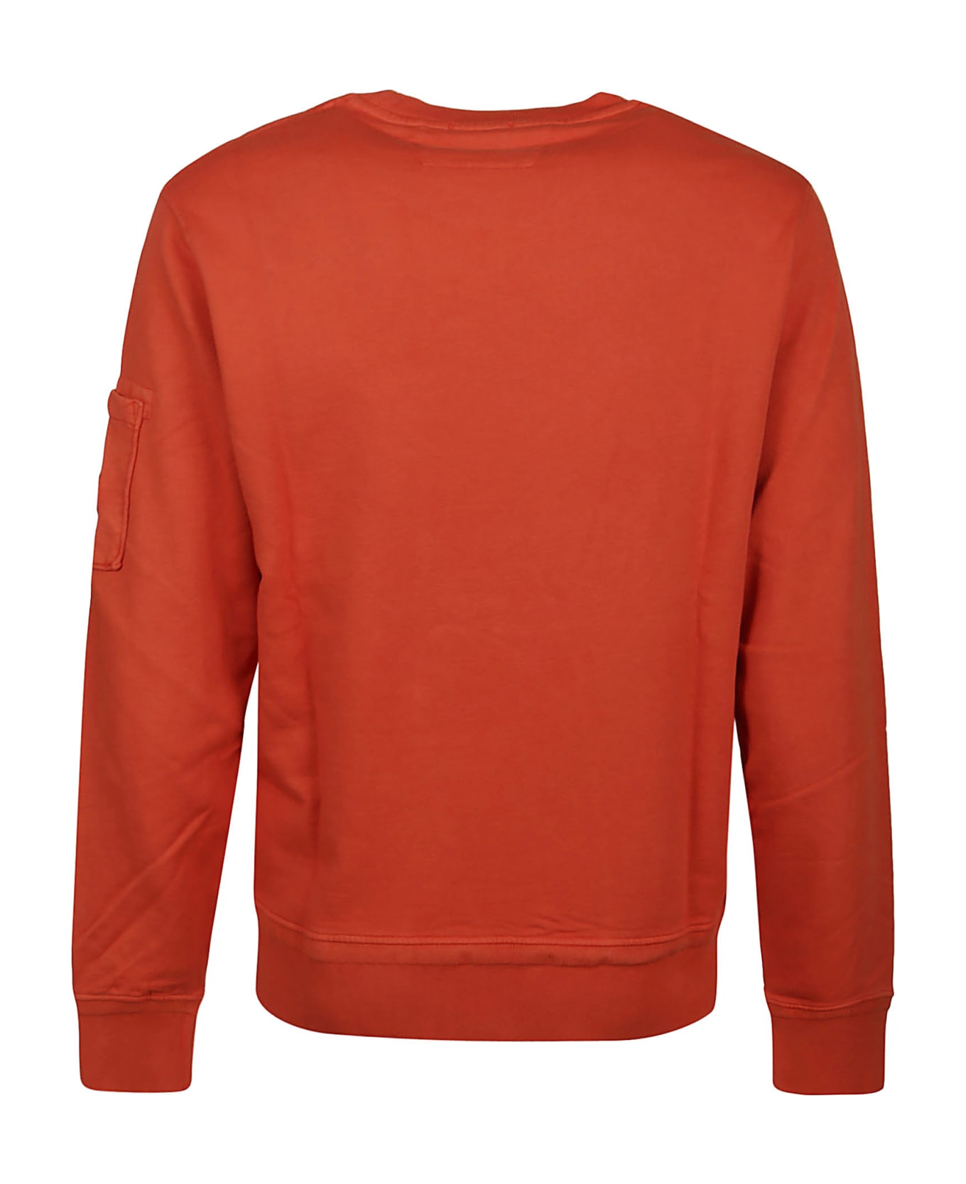 C.P. Company Cotton Fleece Resist Dyed Sweatshirt - Harvest Pumpkin
