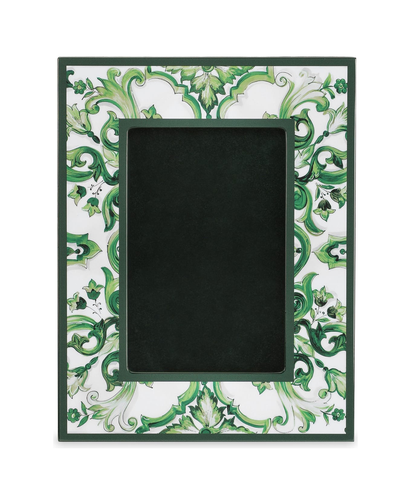 Dolce & Gabbana Portafoto Maiolica Verde - Bianco e Verde