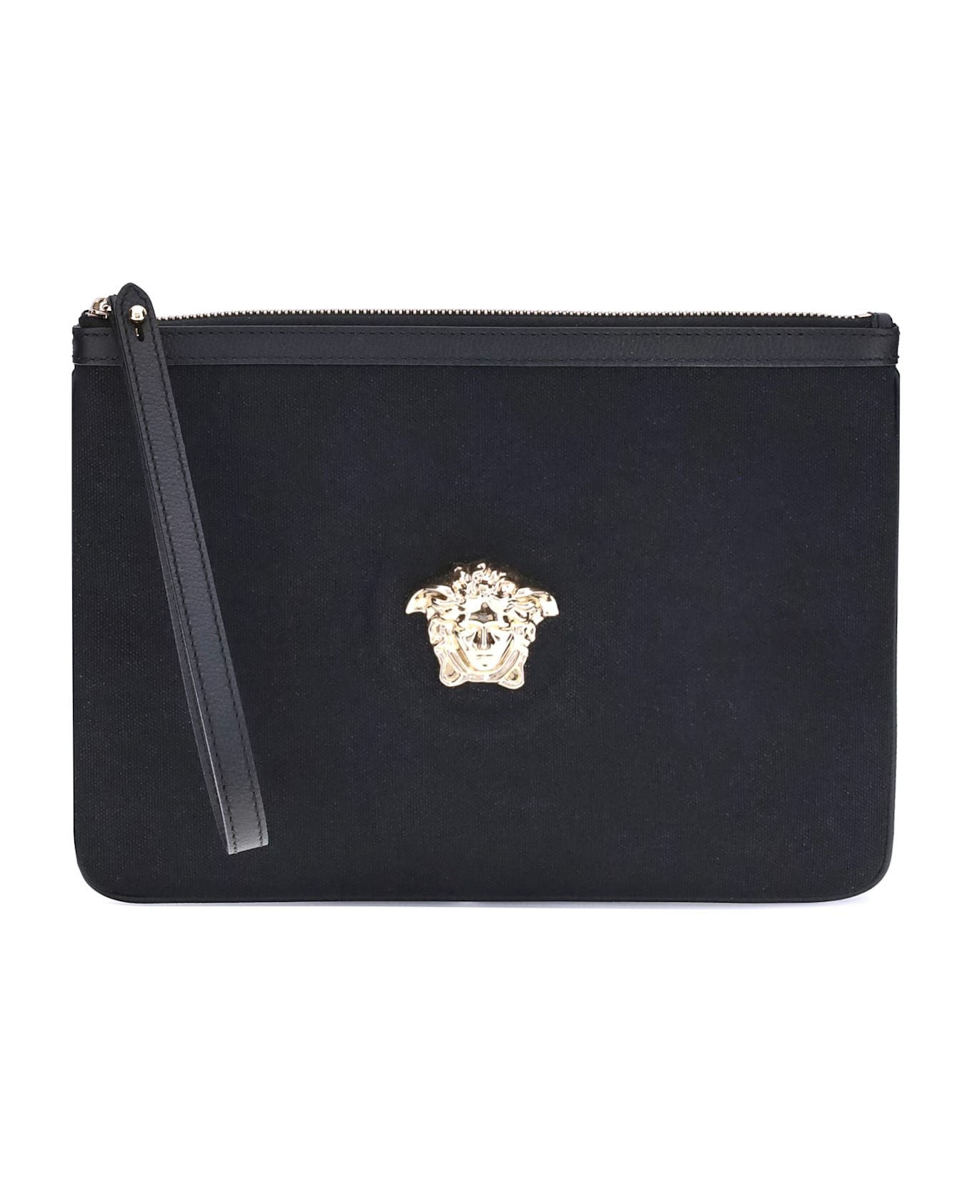 Versace Medusa Canvas Pouch