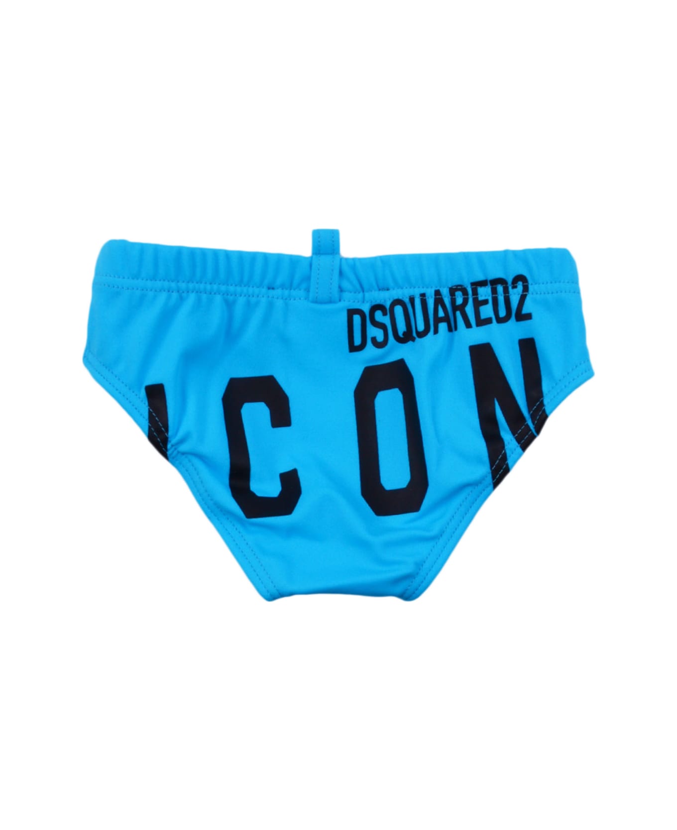 Dsquared2 Swimsuit With Print - Blue