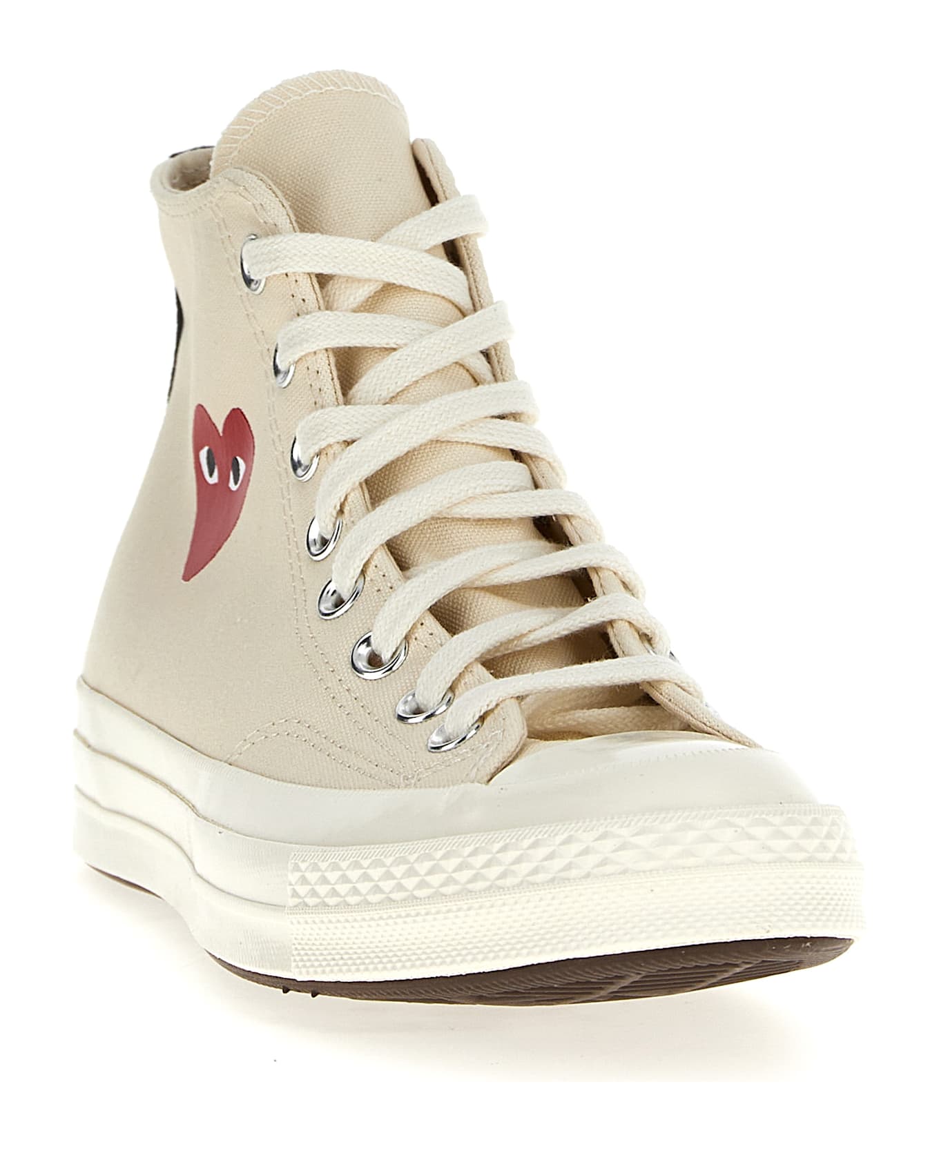 Comme des Garçons Sneakers Play X Converse - Beige