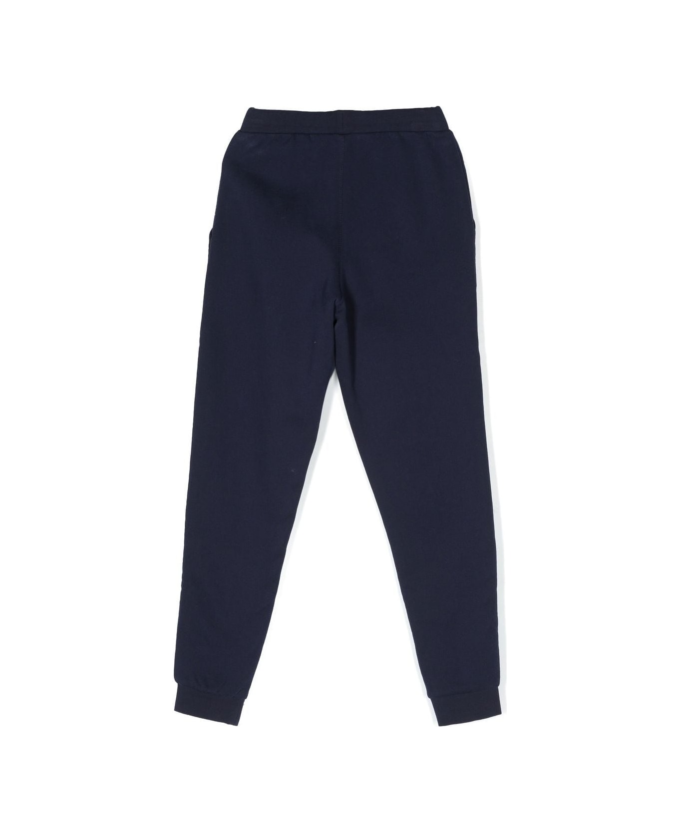 Timberland Pantalone Blu Navy In Felpa Di Cotone Bambino - Blu