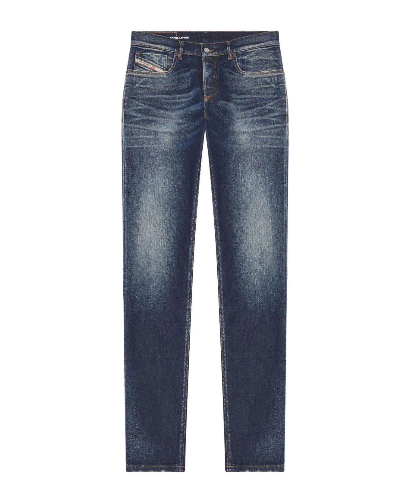 Diesel 2023 D-finitive Low-rise Tapered Jeans