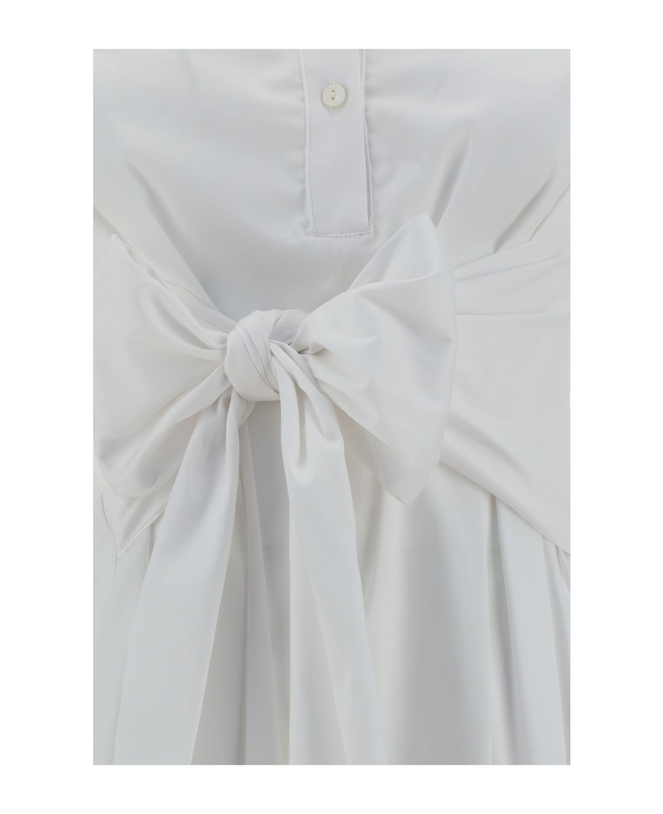 Ella Chemisier Dress - Bianco ワンピース＆ドレス