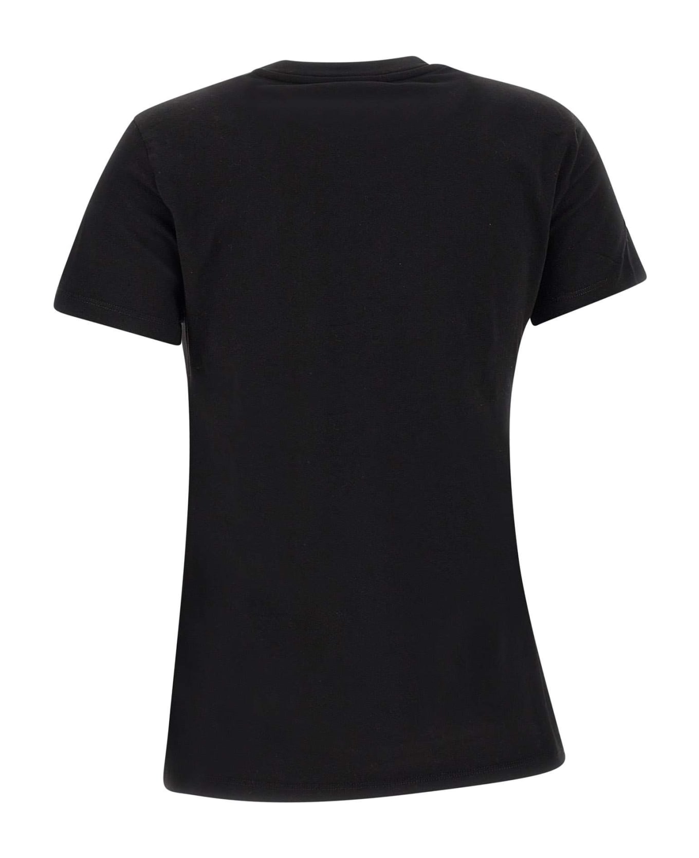 Liu-Jo "moda" Cotton T-shirt - BLACK Tシャツ