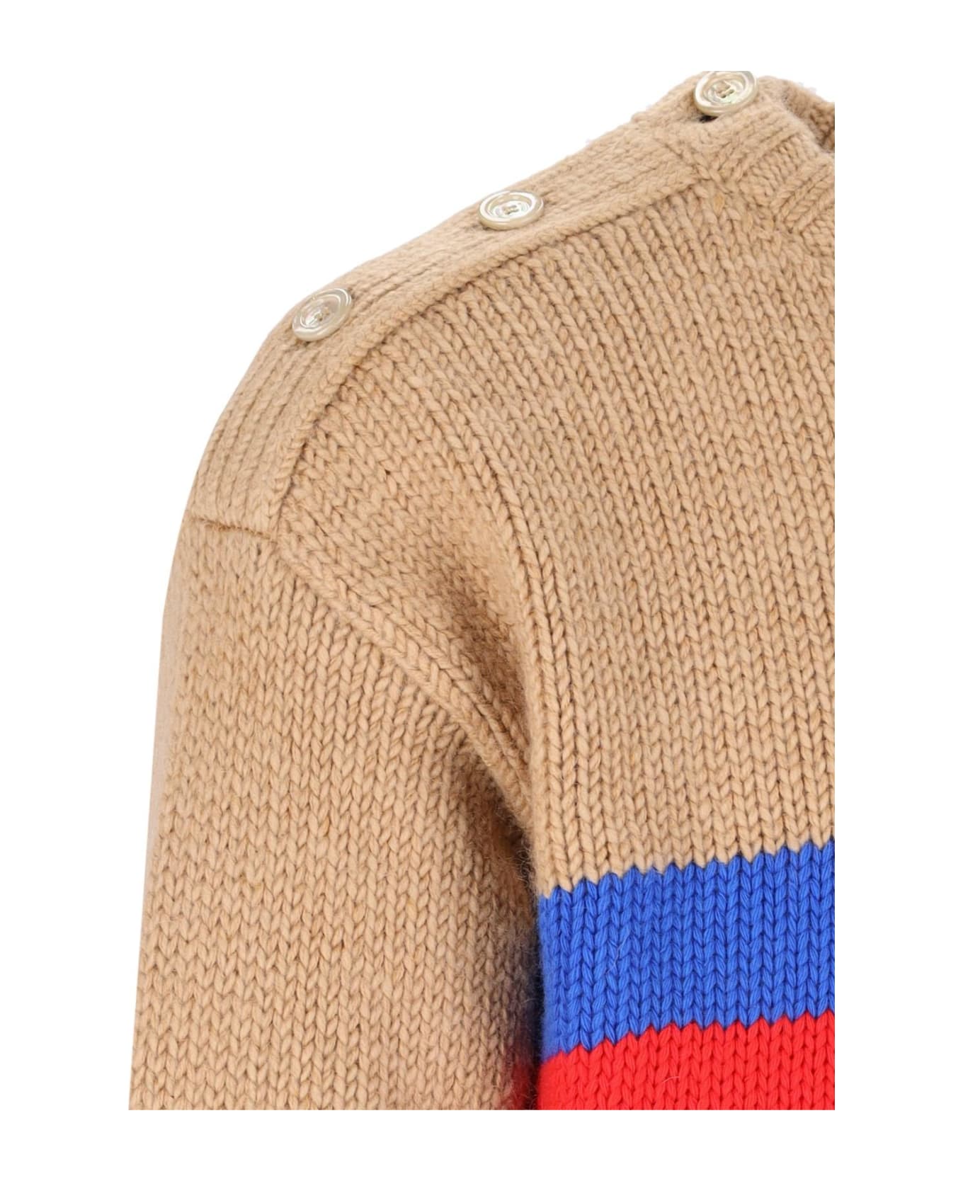 Gucci Wool Sweater - Camel ニットウェア