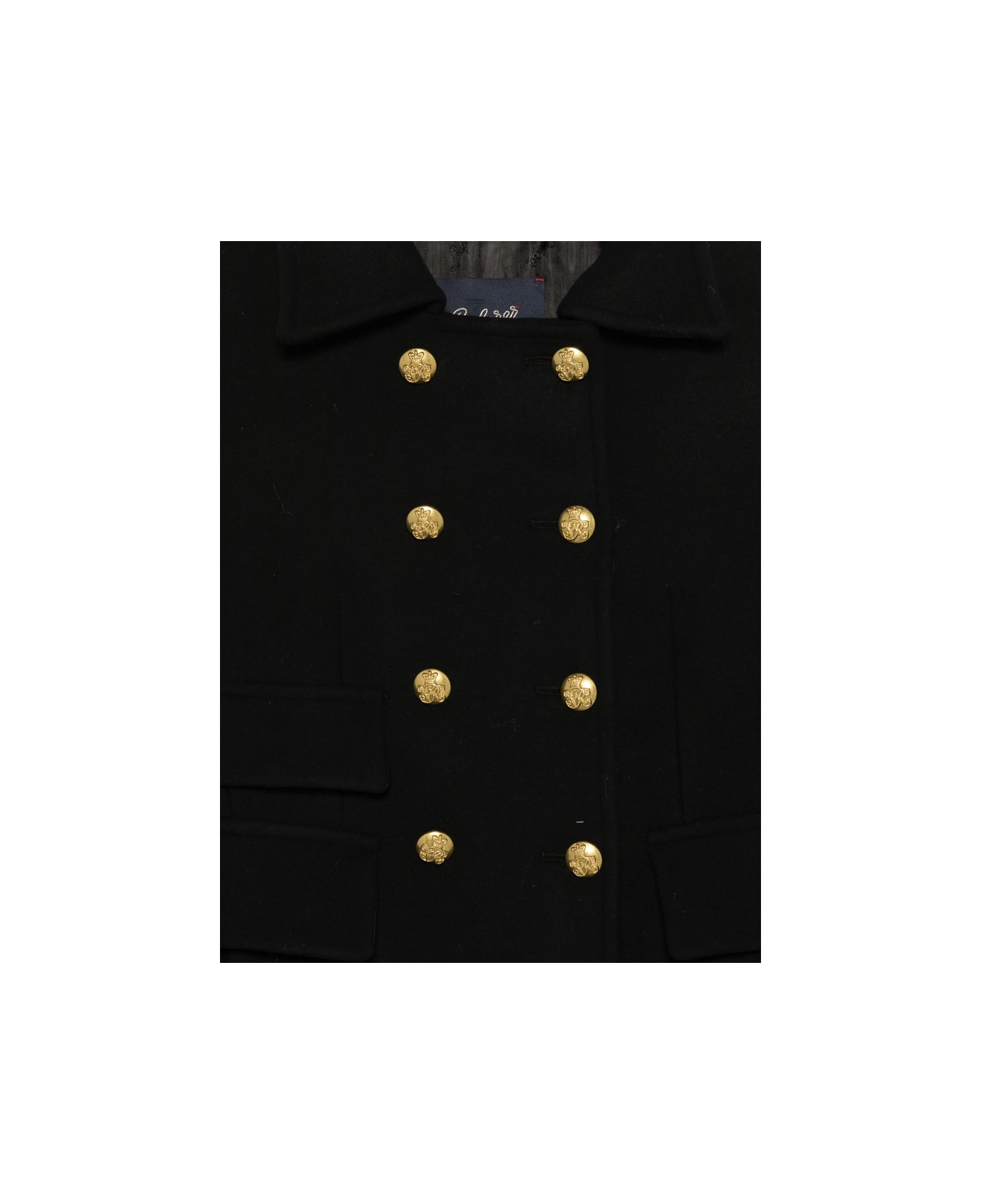 The Seafarer Coat - BLACK