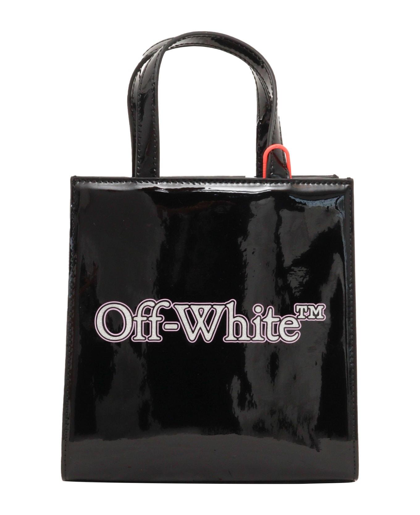 Off-White Big Bookish Mini Bag Black - Glittered - BLACK アクセサリー＆ギフト