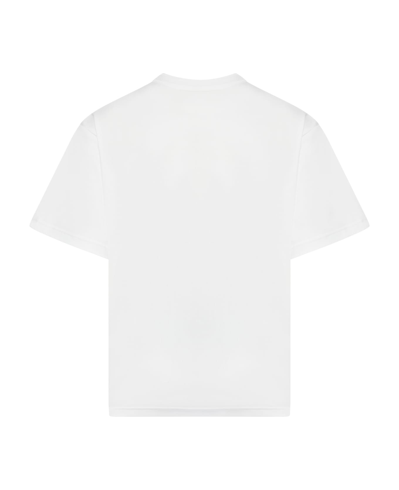 Sacai S Cotton Jersey T-shirt - White