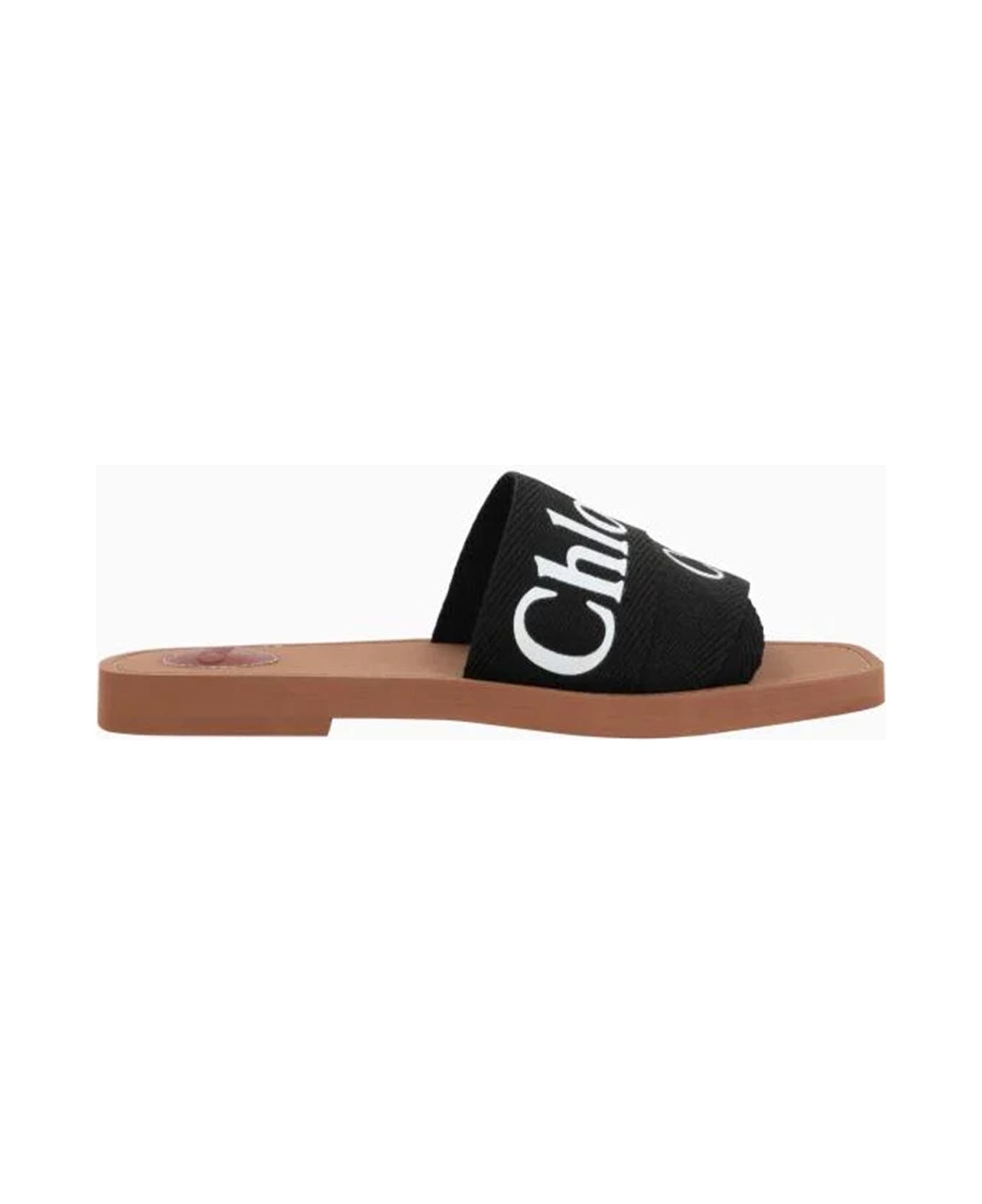 Chloé Woody Flat Mule - BLACK