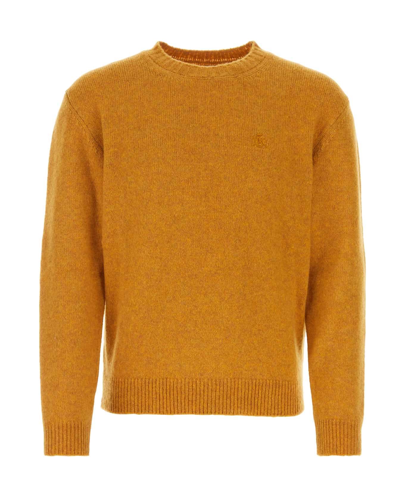 Baracuta Ochre Virgin Wool Blend Sweater - OCHRE
