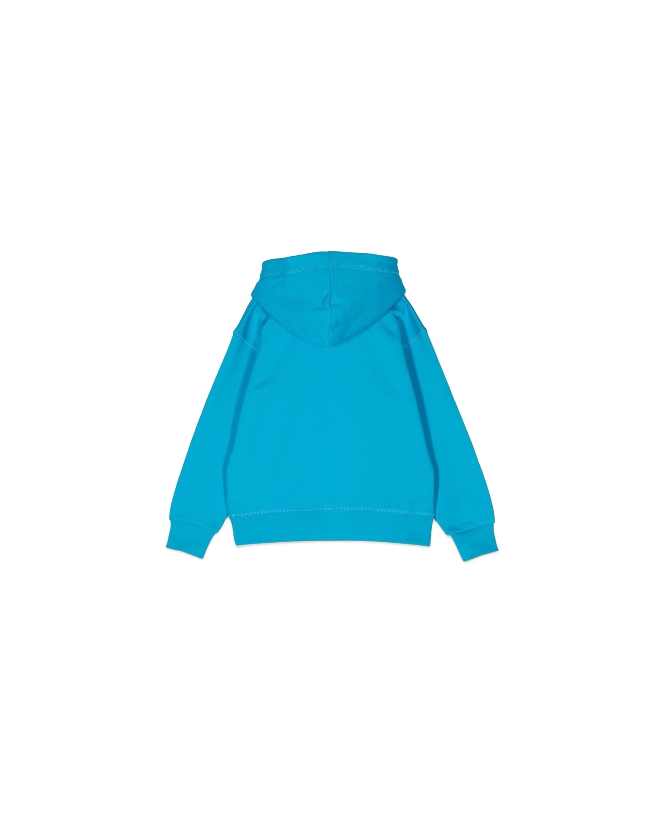 Dsquared2 Hoodie And Logo Eco - AZURE