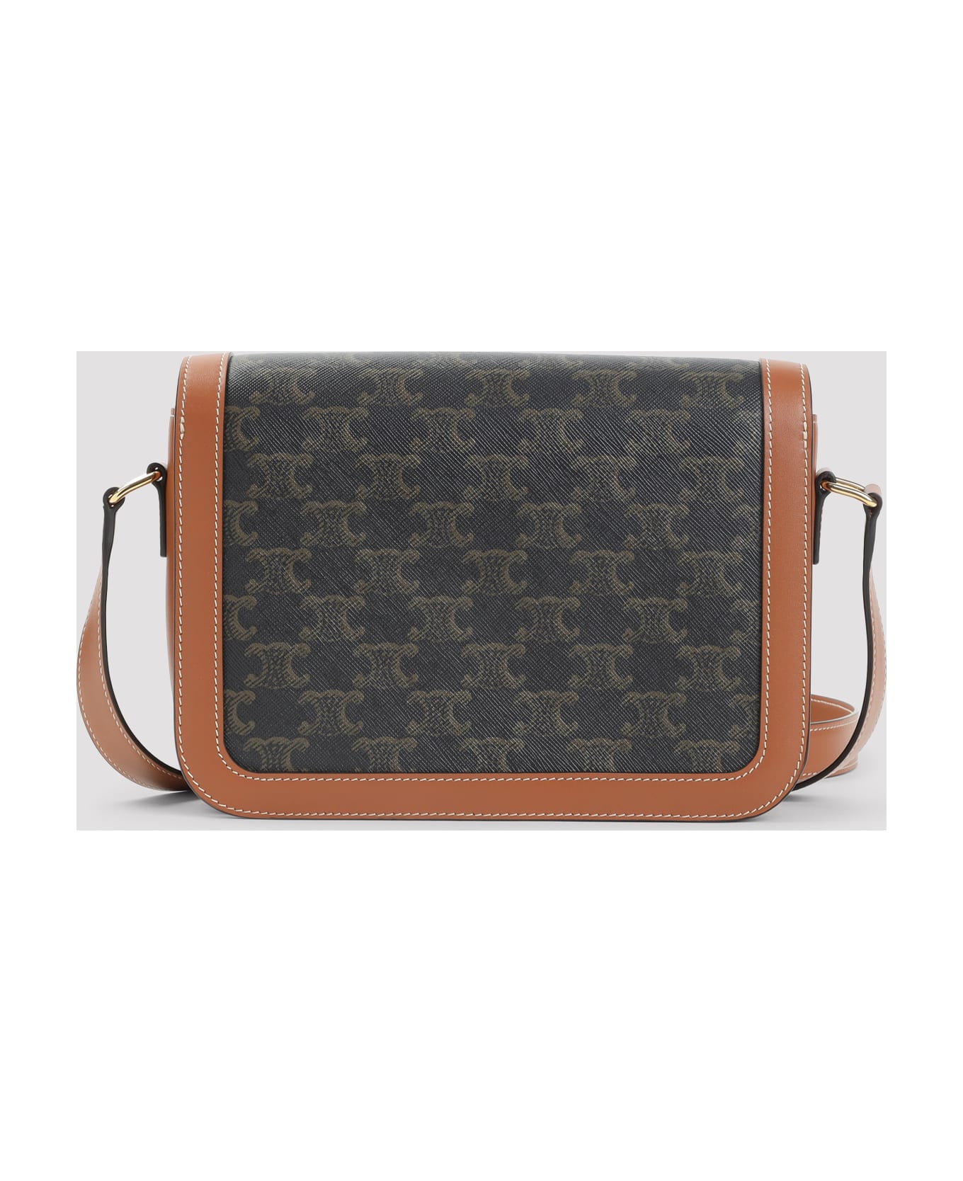 Celine Classique Triomphe Shoulder Bag - Brown