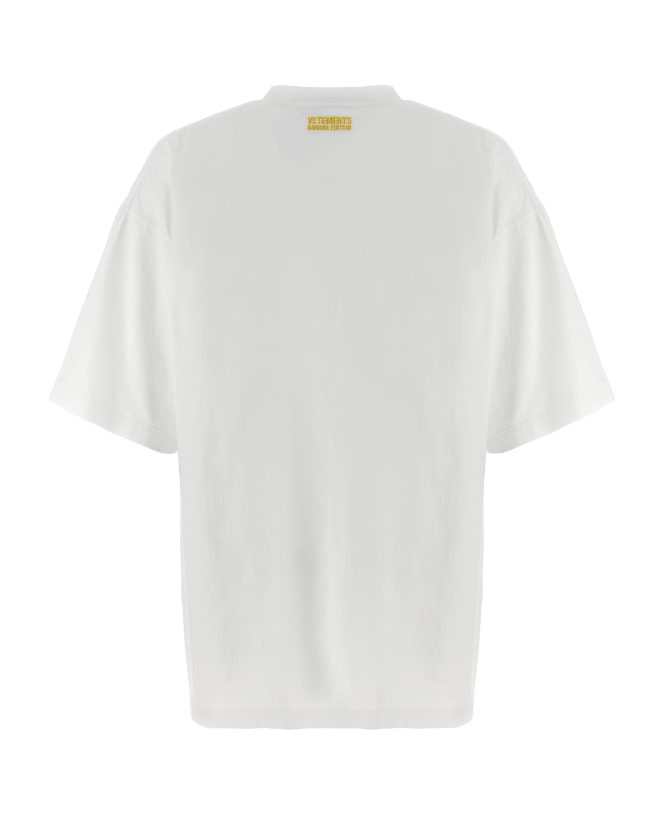 VETEMENTS 'banana' T-shirt - White Tシャツ