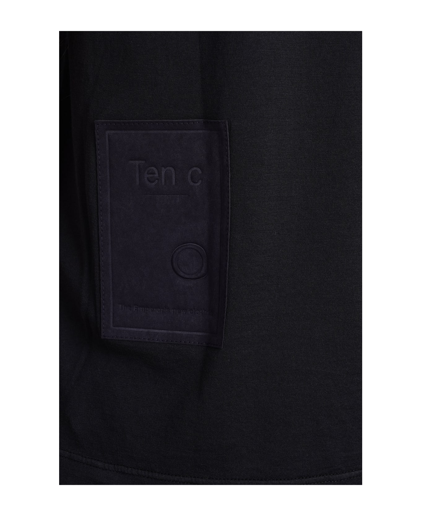 Ten C T-shirt In Black Cotton - black