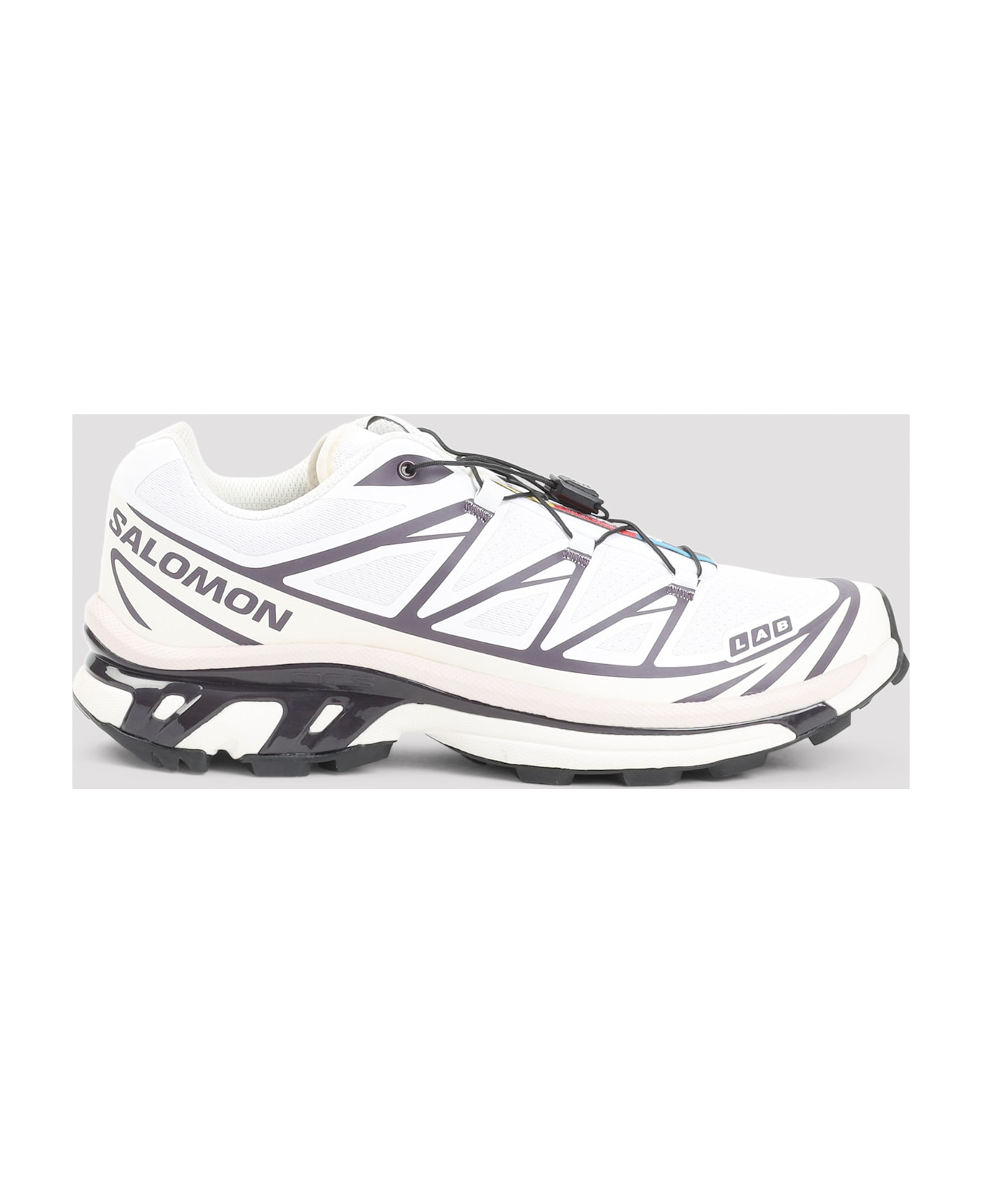 Salomon Xt-6 Sneakers - White Vanilla Ice Plum Perfect