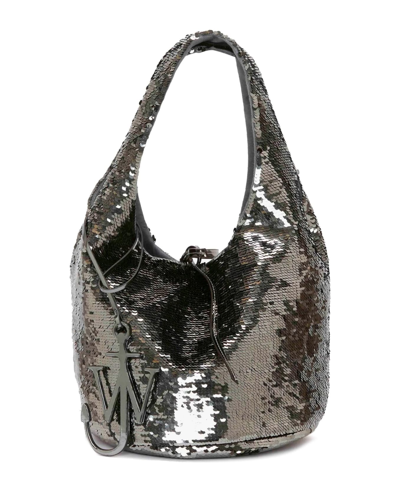 J.W. Anderson Sequin Top Handle Bag - Grey