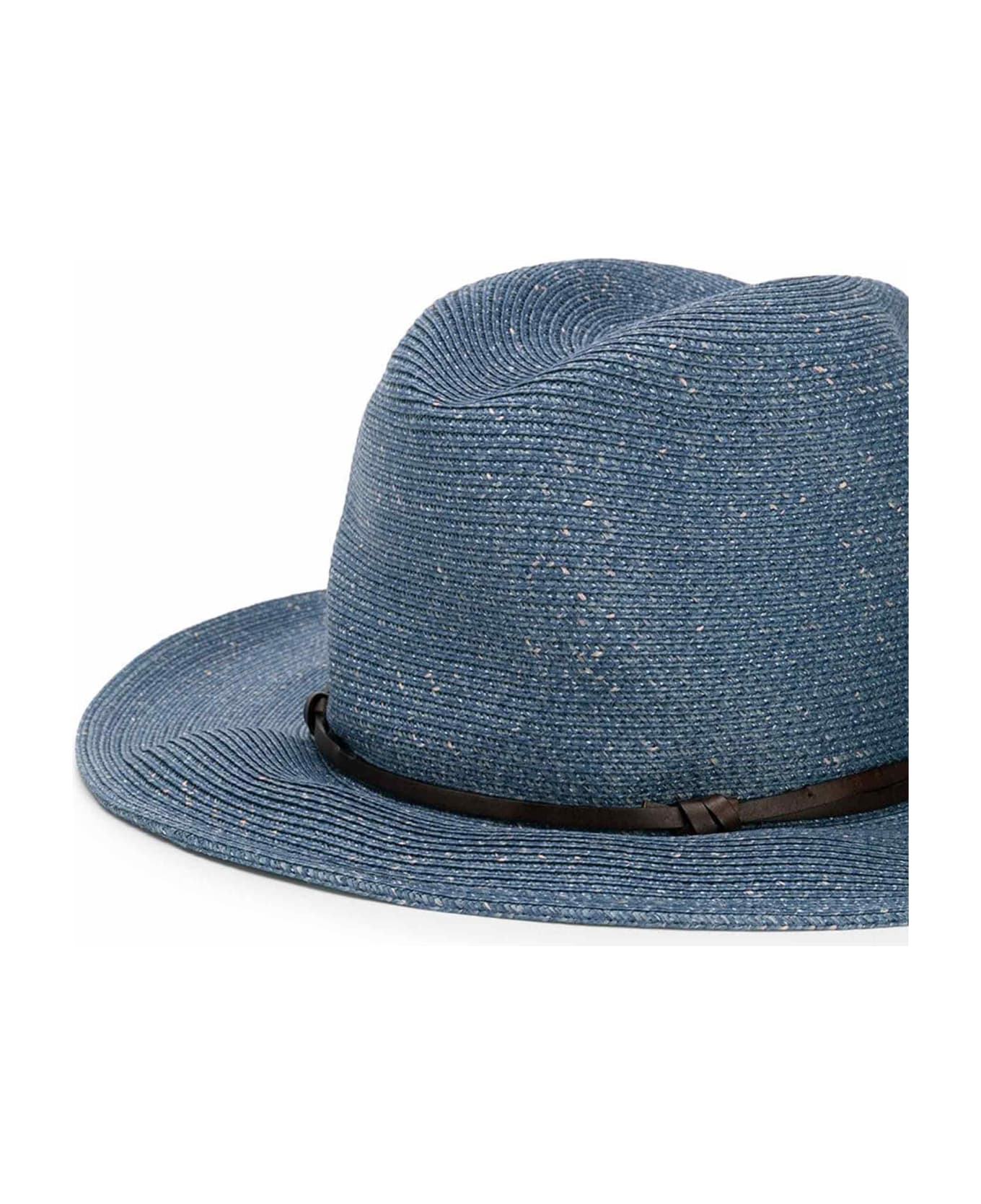 MC2 Saint Barth Denim Blue Chapeaux Hat - BLUE