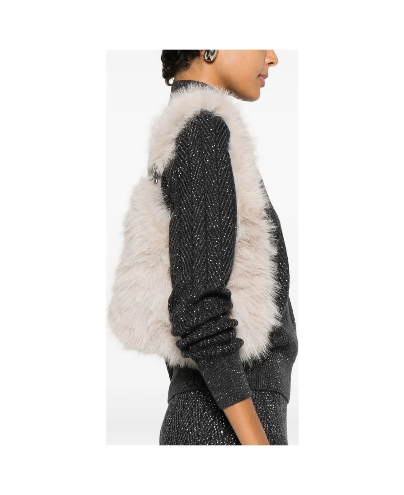 Liviana Conti Small Tote Chloe - Mocaccino