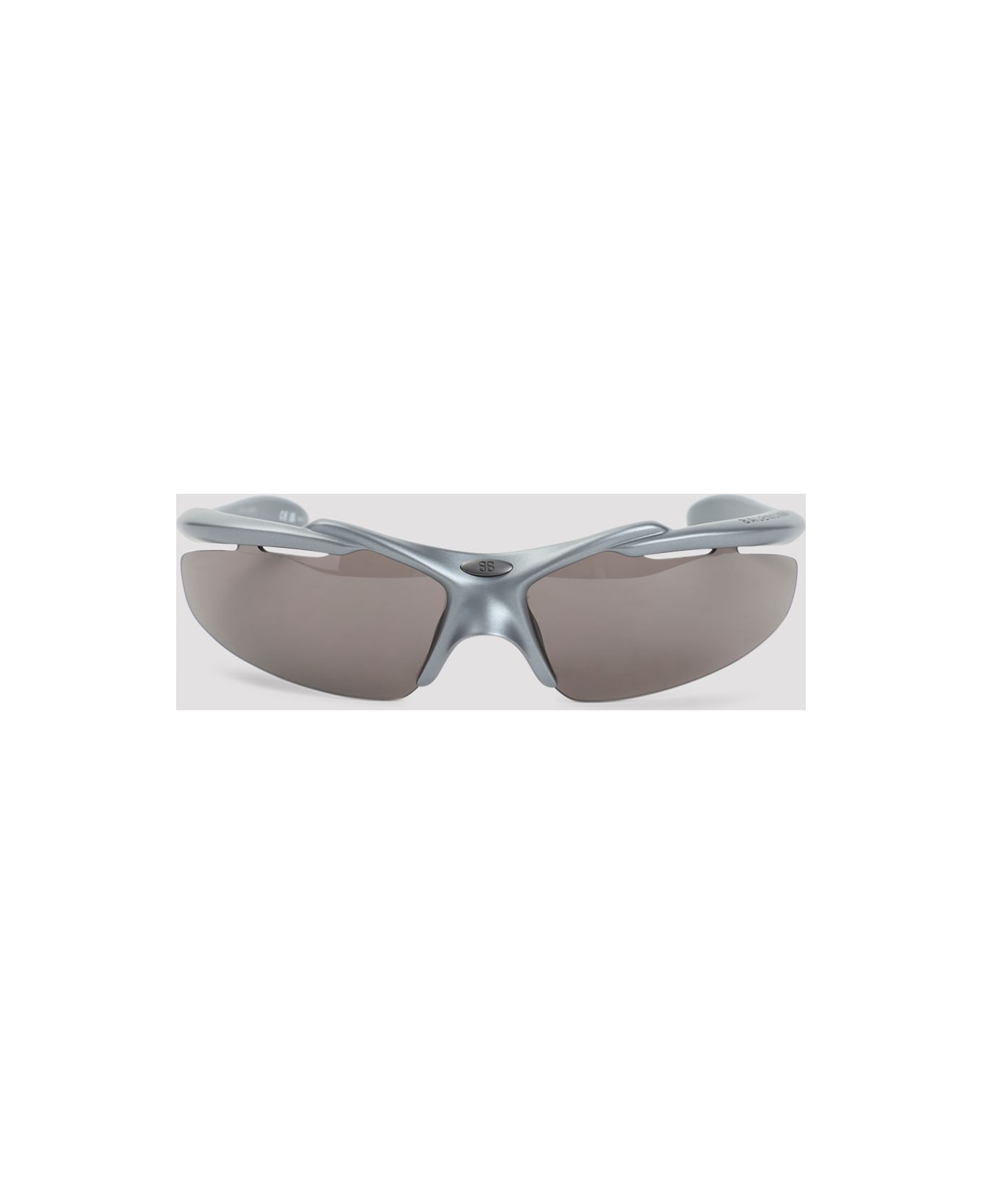 Balenciaga Turbo D-fram Bb0464s Sunglasses - Matte Bal Grey