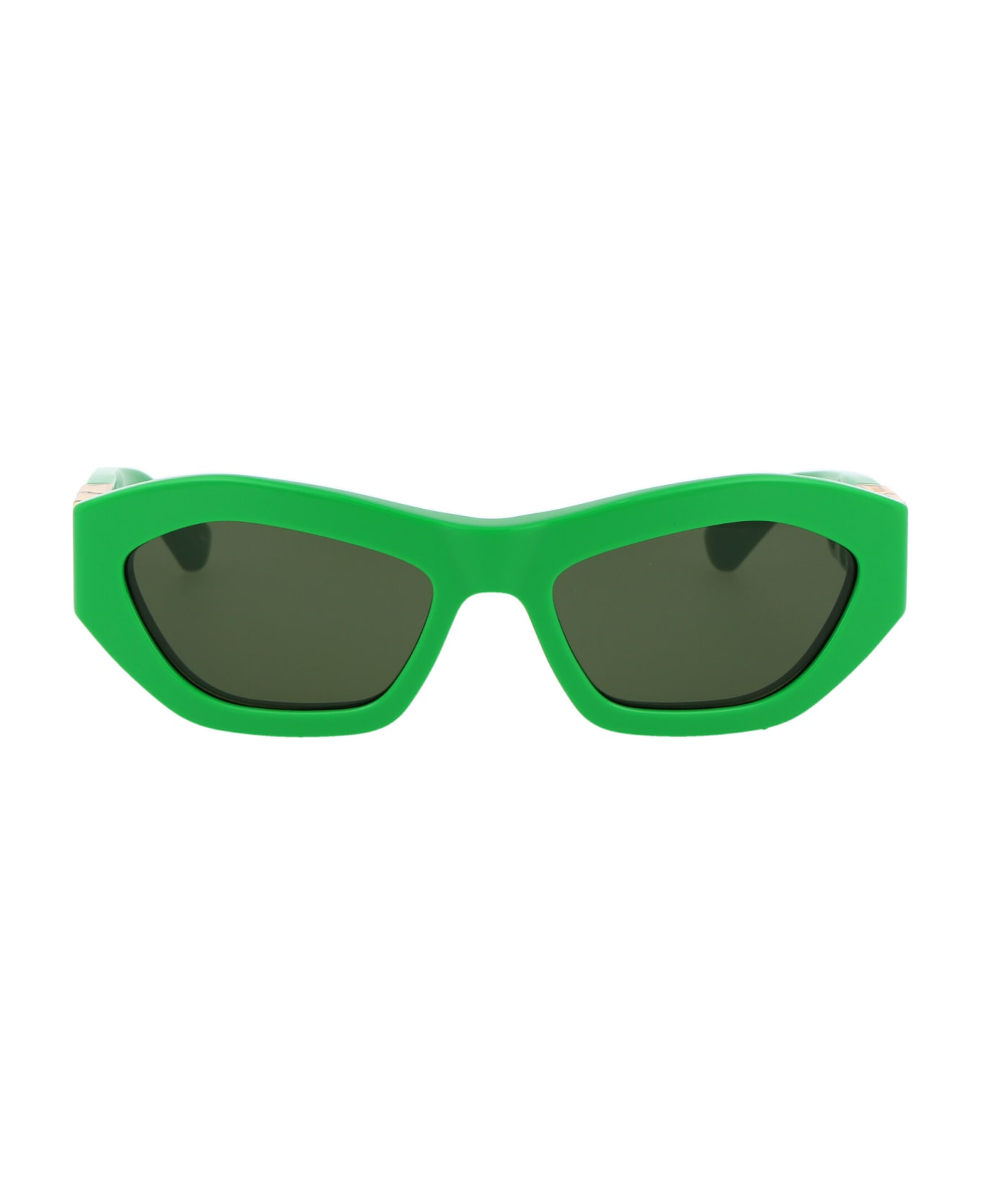 Bottega Veneta Eyewear Bv1221s Sunglasses - 003 GREEN GREEN GREEN