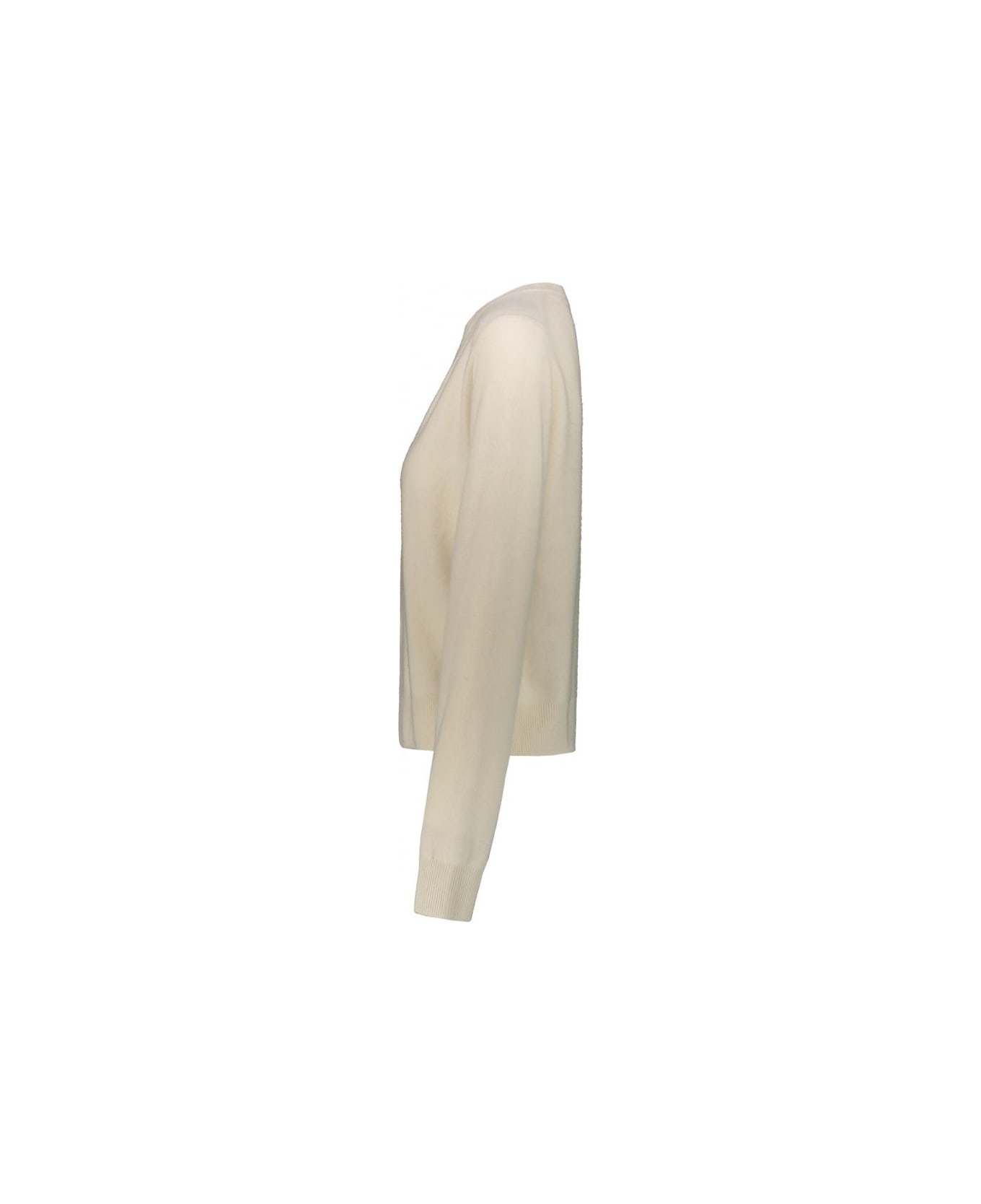 Frenckenberger Cashmere Mini Cardigan - Ivory