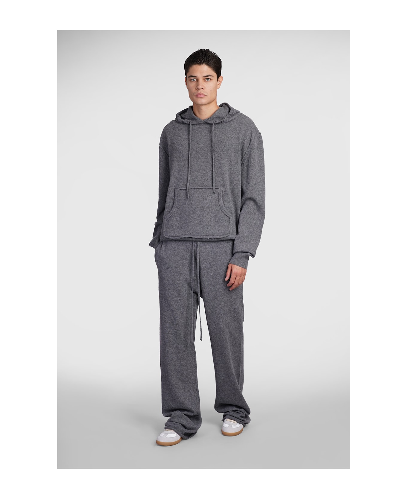 Maison Margiela Grey Wool Blend Sweater - grey