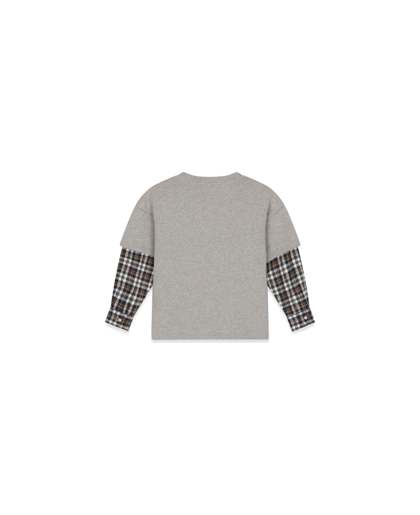 Dolce & Gabbana T-shirt Prairie Sleeves Checks - MULTICOLOUR