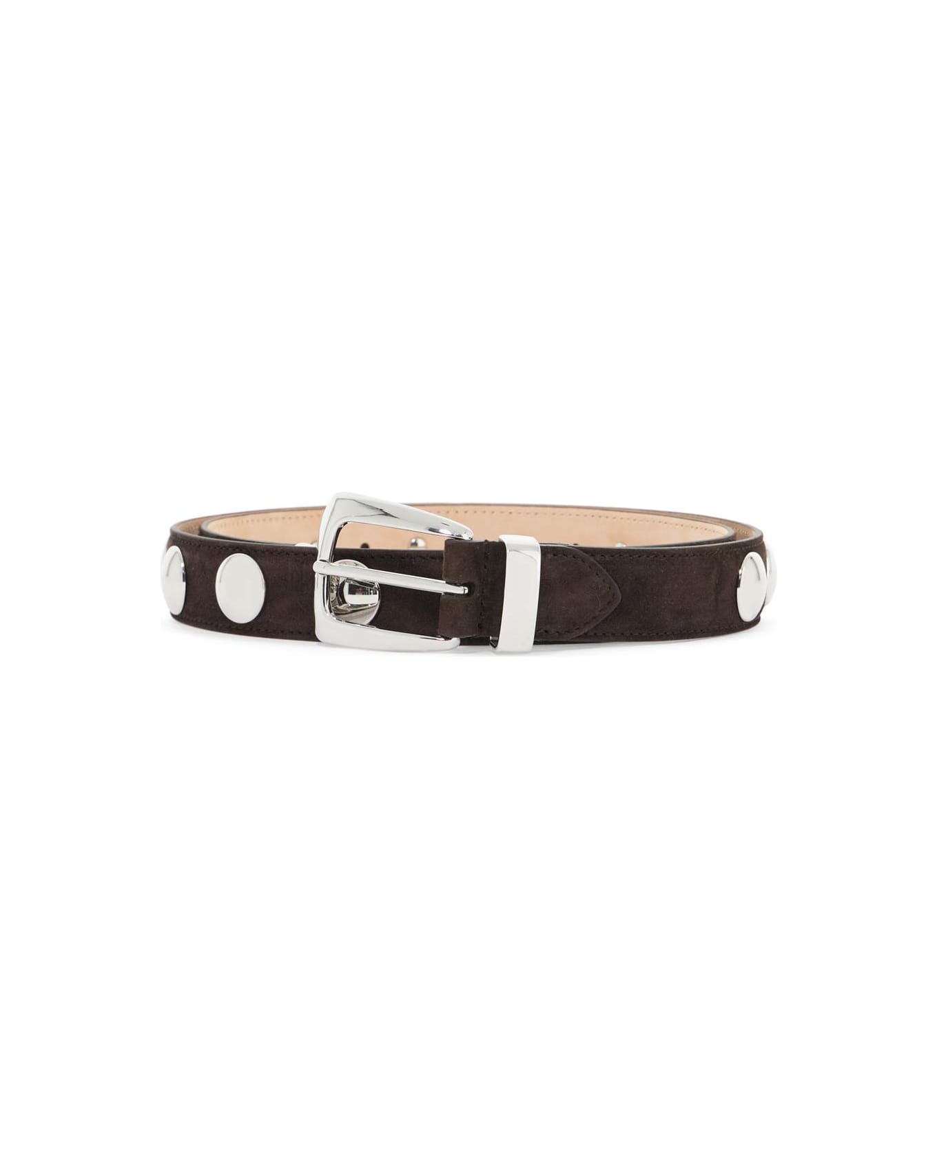 Khaite 'benny' Belt - Coffee