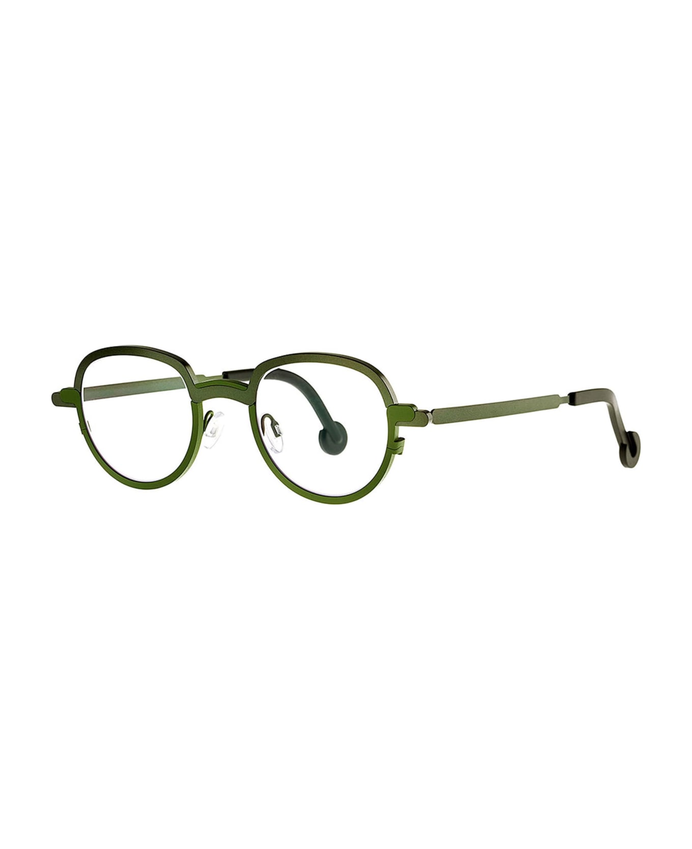 Theo Eyewear Mong Kok - 485 Rx Glasses - green アイウェア