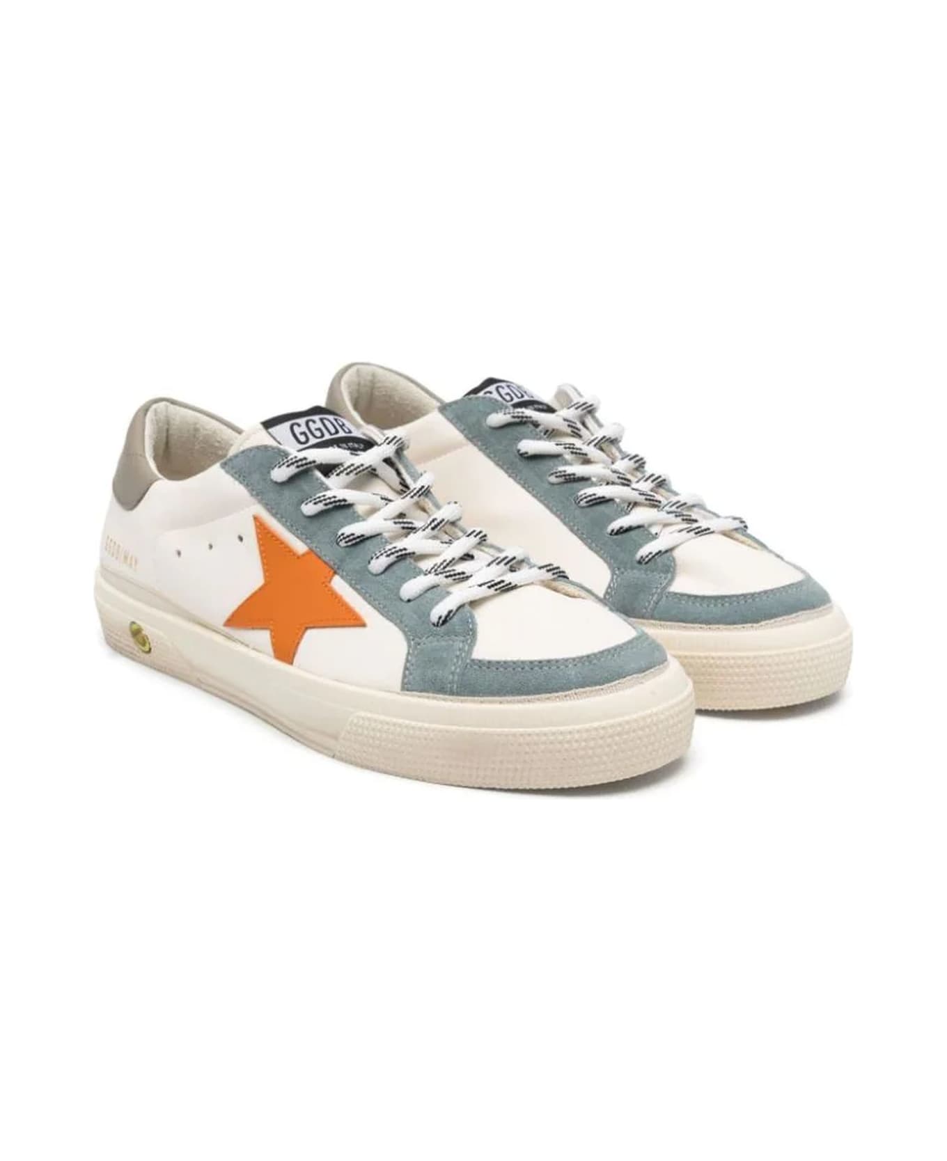 Golden Goose Kids Sneakers White - White