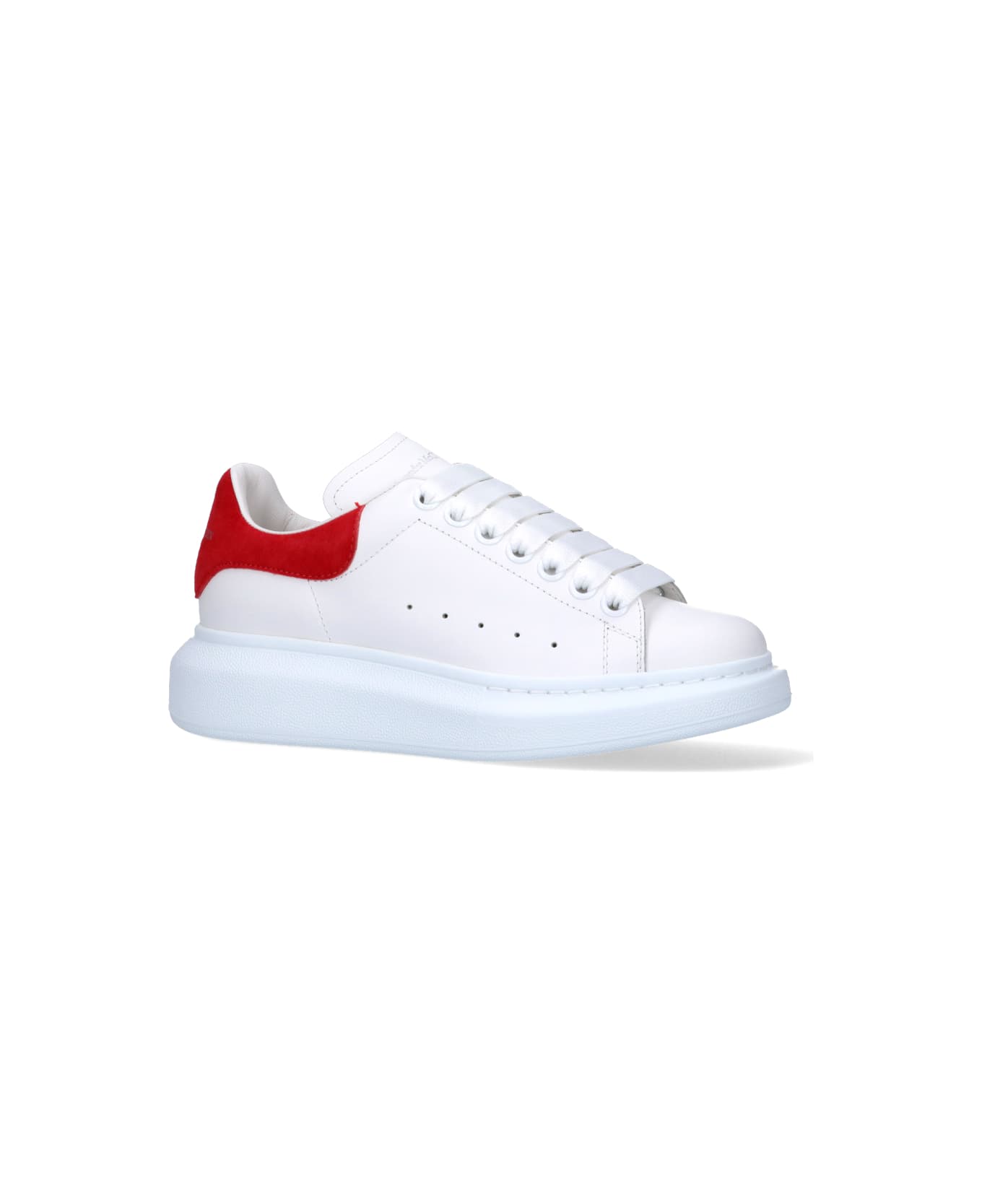 Alexander McQueen Oversized Sole Sneakers - White