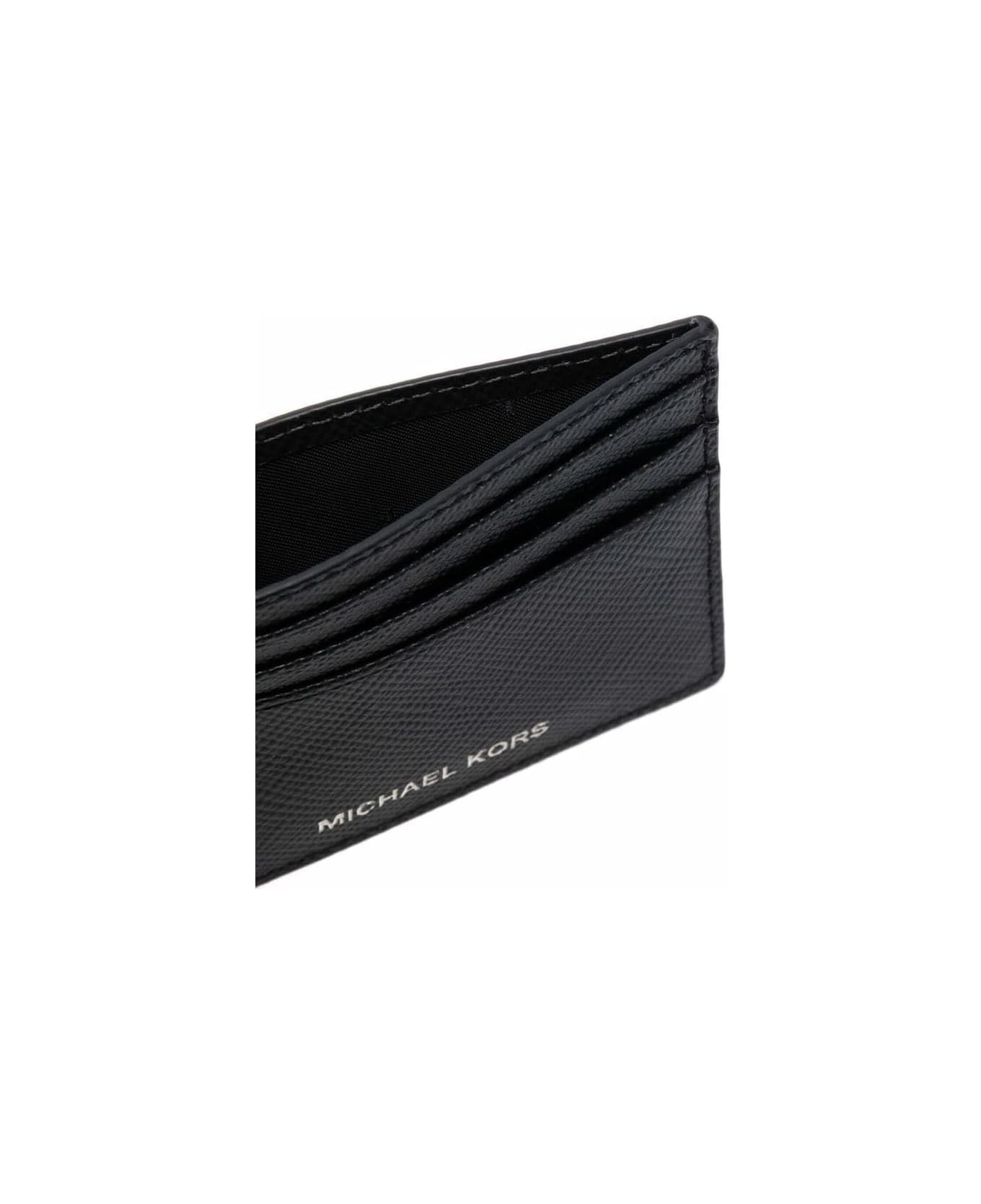 Michael Kors Harrison Card Holder - Black