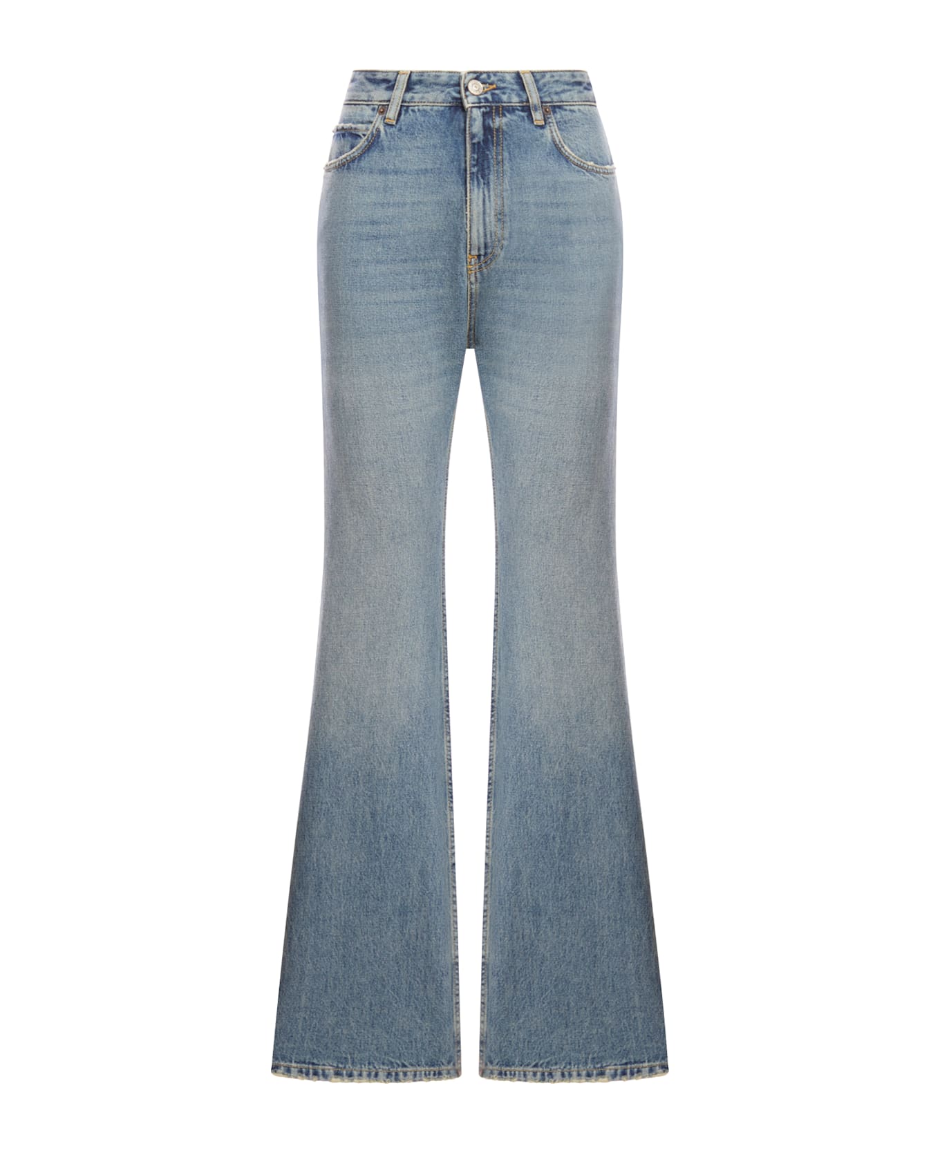 Balenciaga Flared Jeans - Blue