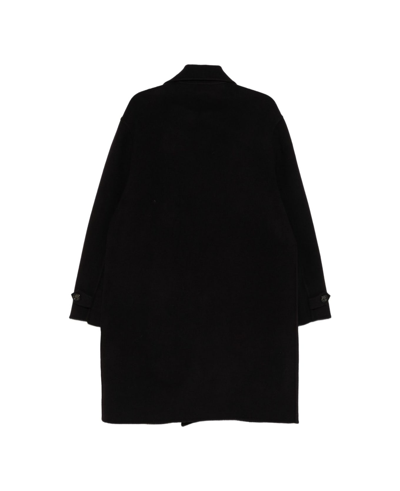 Paolo Pecora Double-breasted Coat - Brown