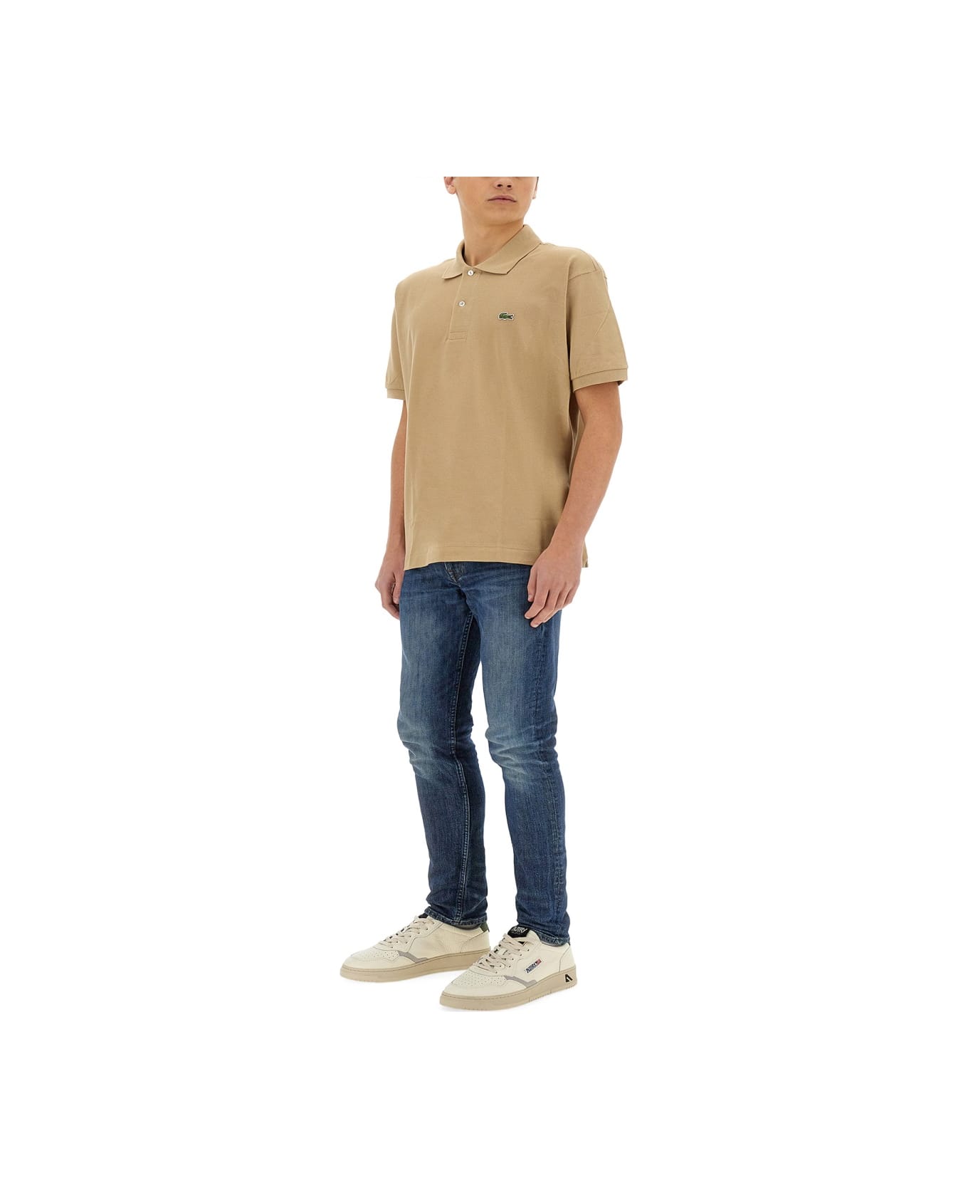 Lacoste Classic Polo. - BEIGE