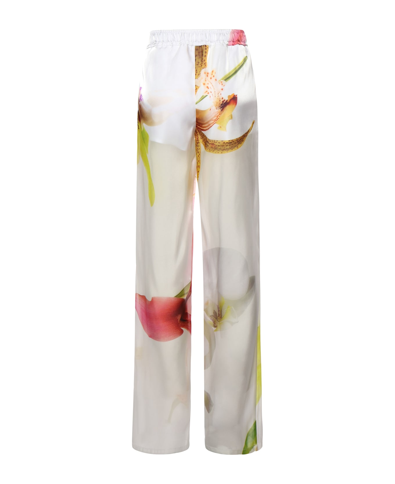 Genny Drawstring Trousers - White
