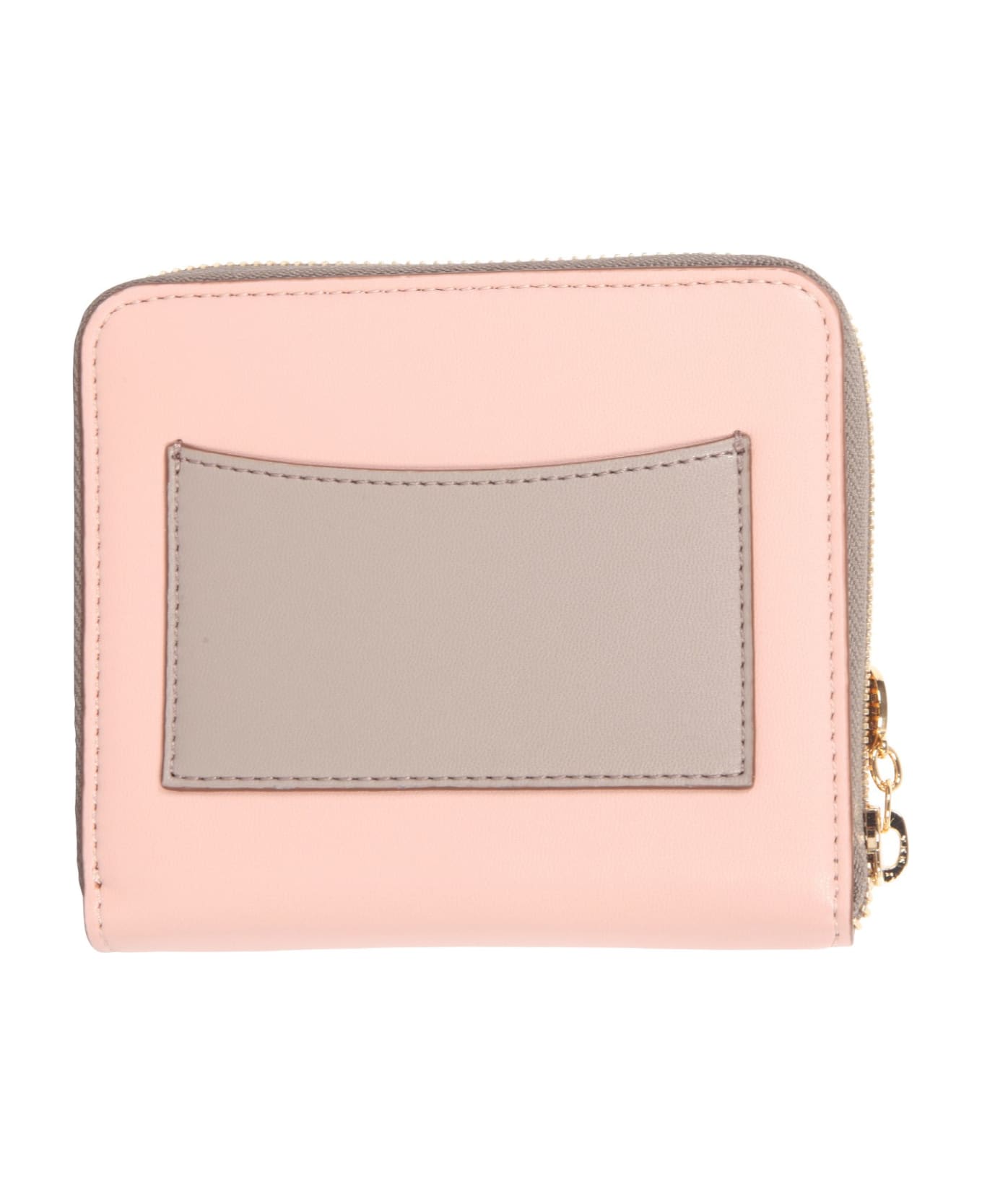 Stella McCartney Zip Around Mini Wallet - Blush