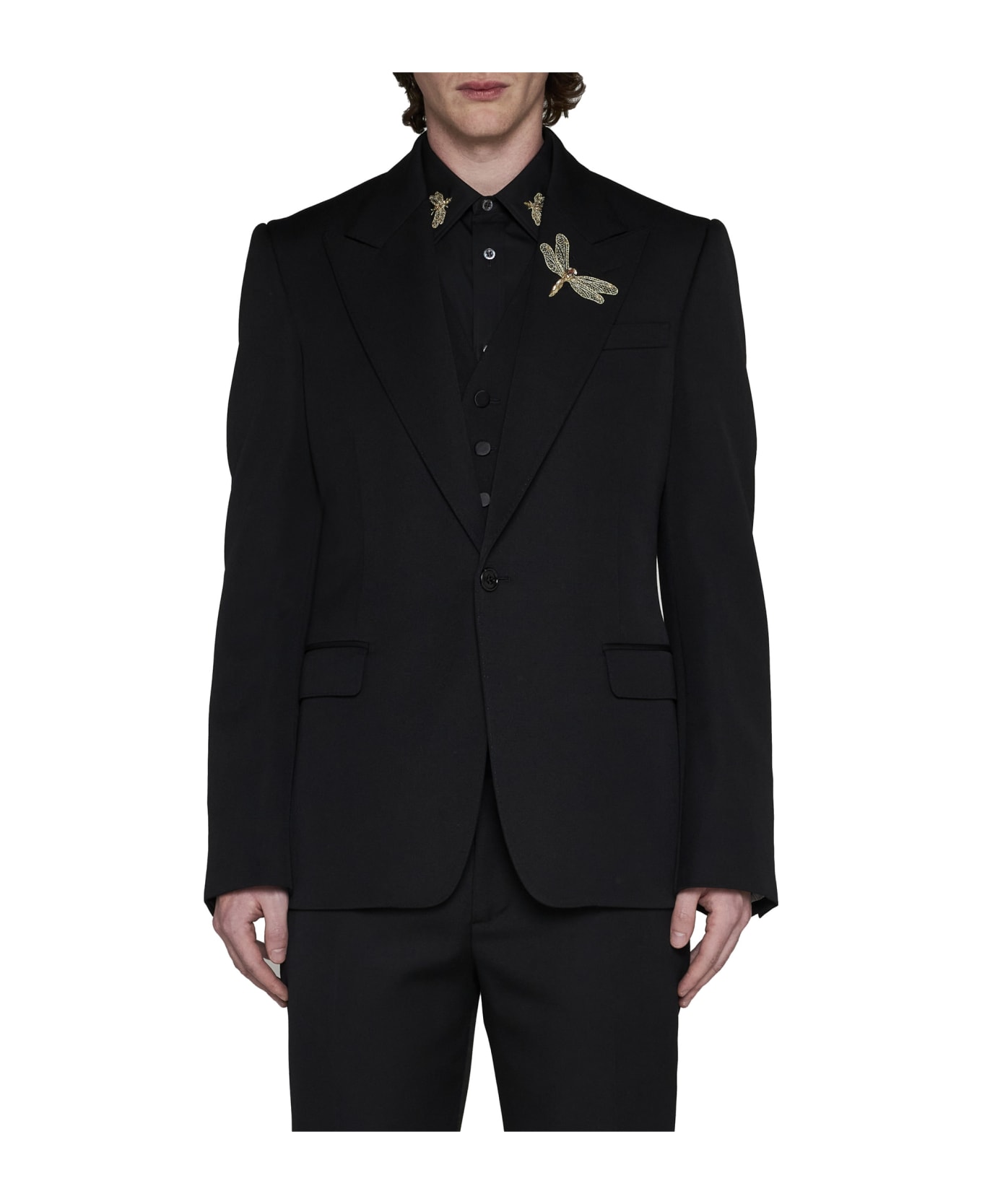 Alexander McQueen Blazer - Black