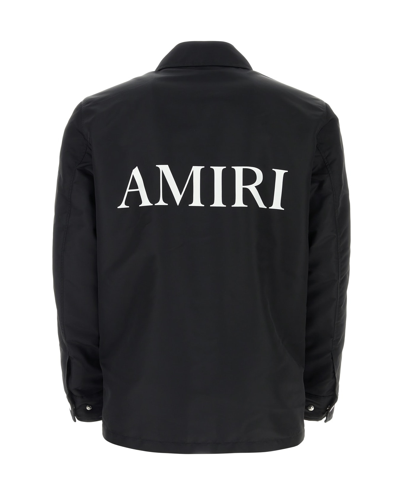 AMIRI Black Nylon Padded Jacket - BLACK