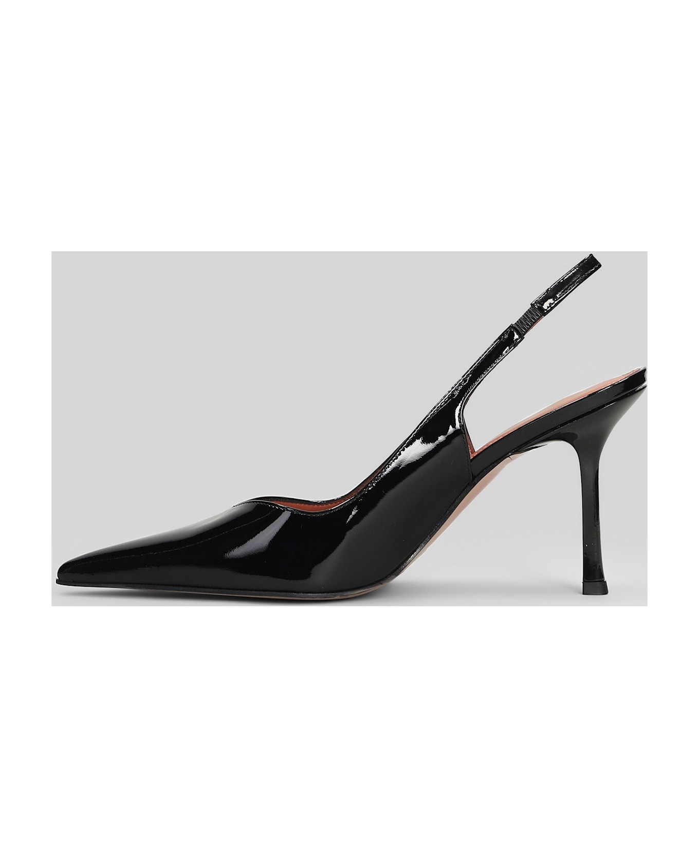 Aldo Castagna Darya Pumps In Black Patent Leather - black