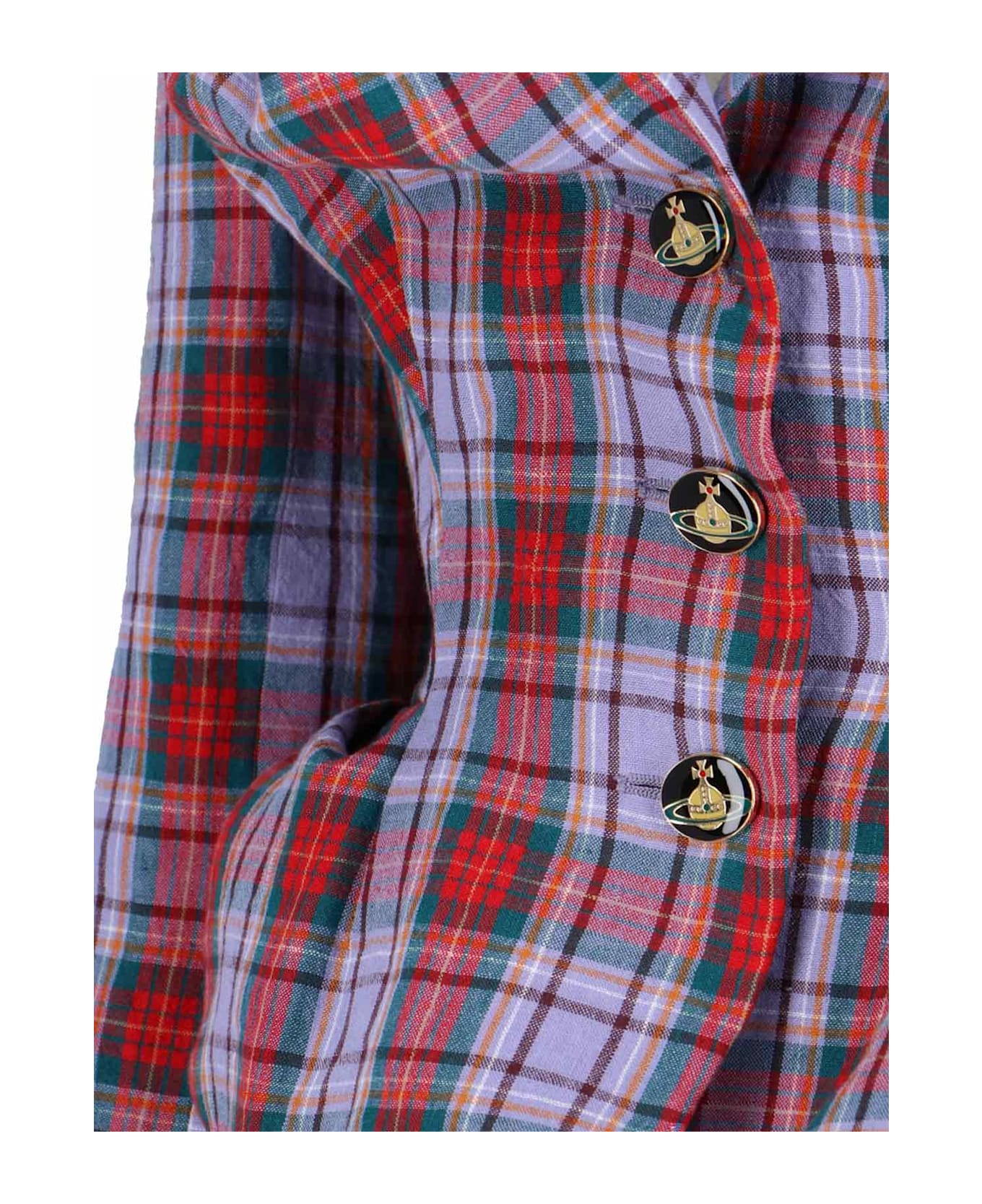 Vivienne Westwood 'tartan' Single-breasted Blazer - Multicolor